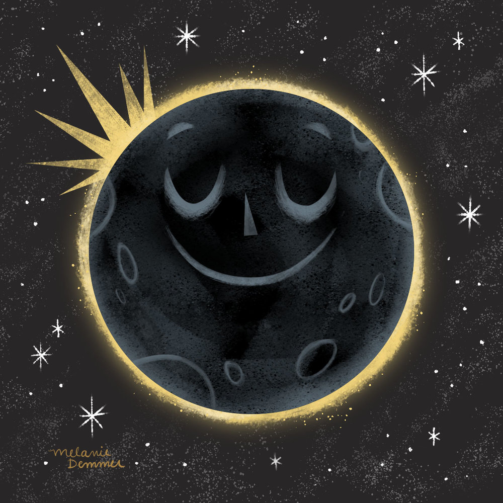 Solar Eclipse — MELANIE DEMMER Solar Eclipse — MELANIE DEMMER