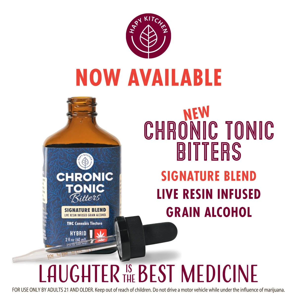 Chronic Tonic Signature Blend Bitters
