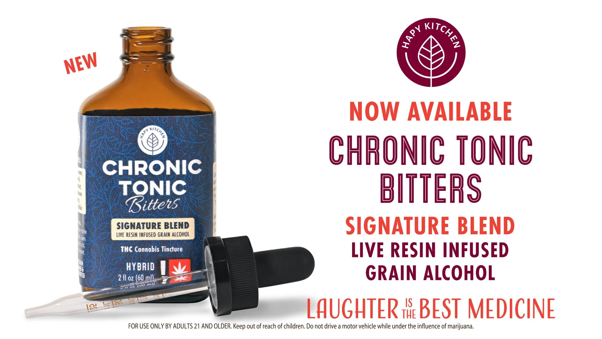 Chronic Tonic Signature Blend Bitters
