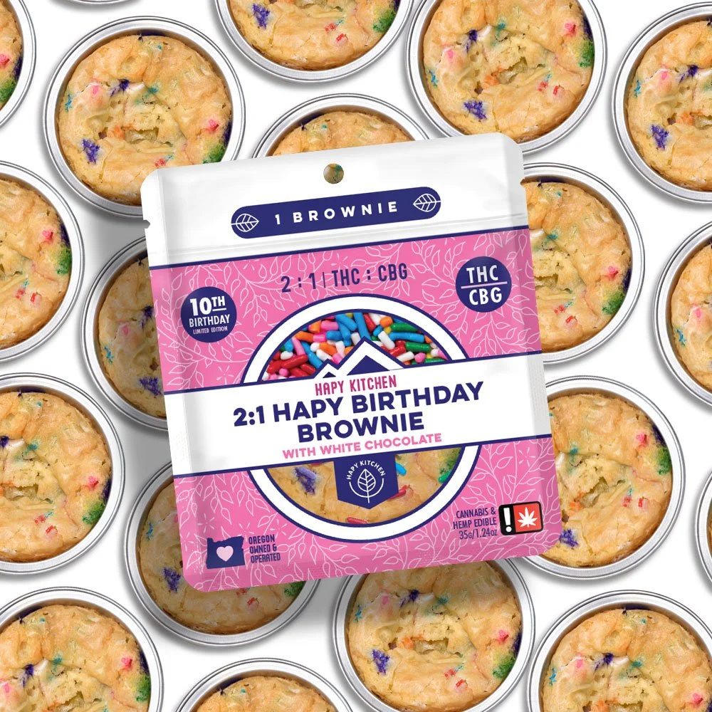 2:1 Hapy Birthday Brownie - THC:CBG