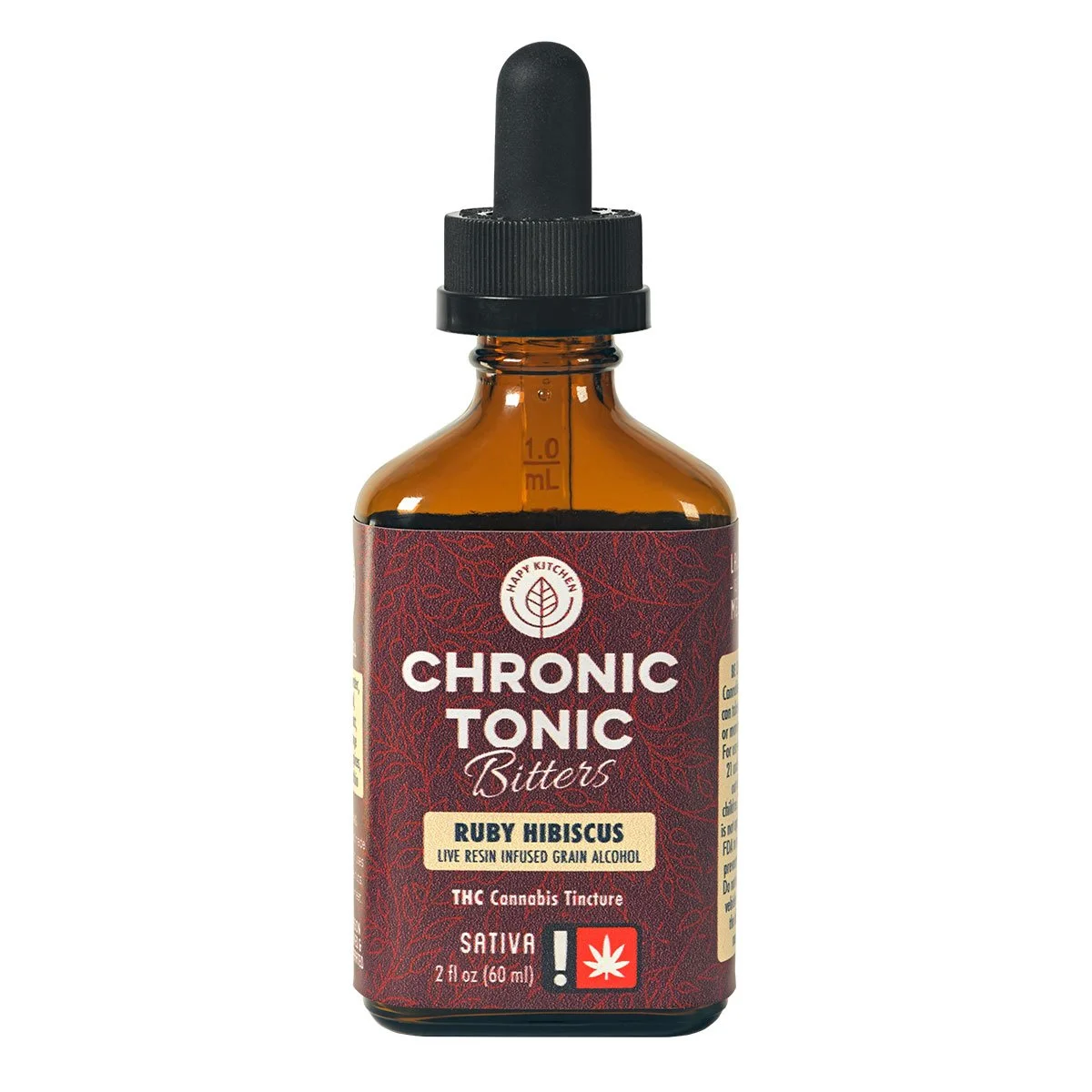 Chronic Tonic Ruby Hibiscus Bitters