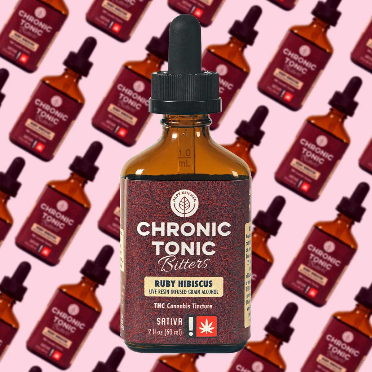 Chronic Tonic Ruby Hibiscus Bitters