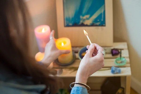 Lighting the Altar in My Home Studio