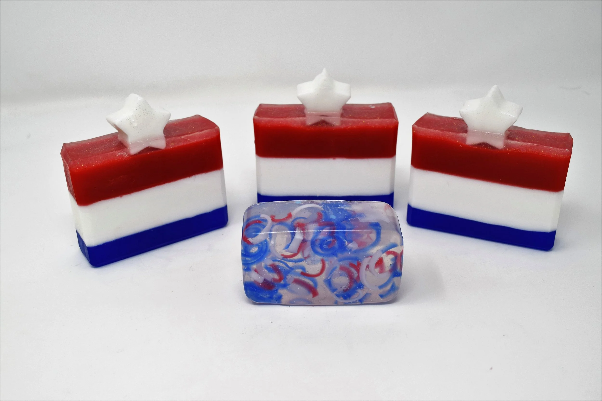 Patriotic Soap Flag Soap