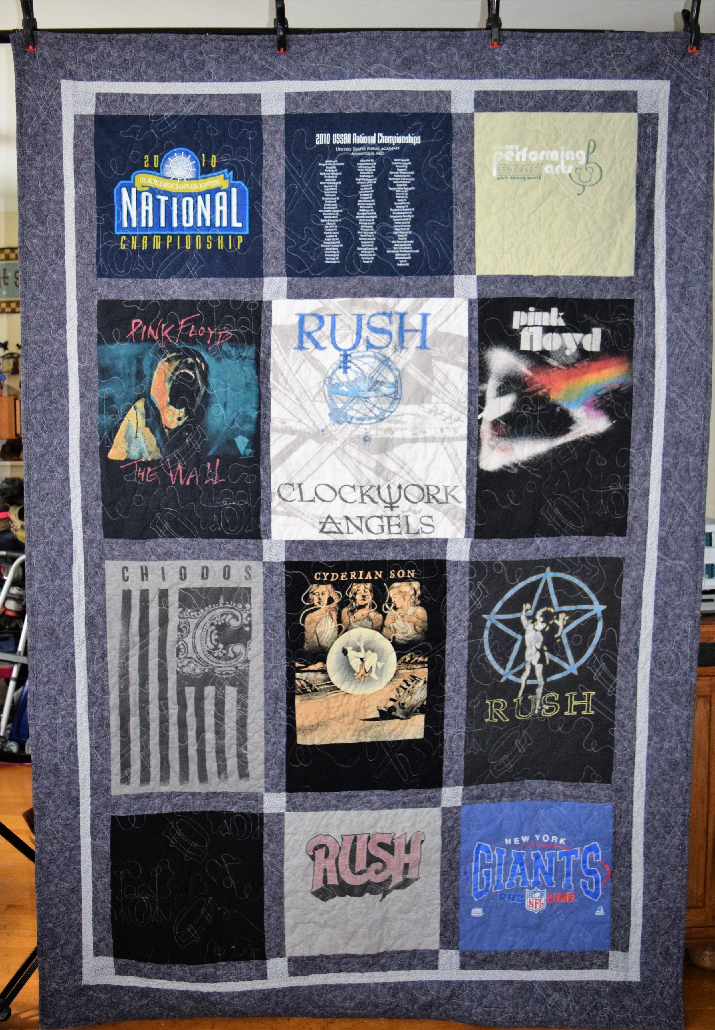 John's T'Shirt Quilt ~ 2/20/19