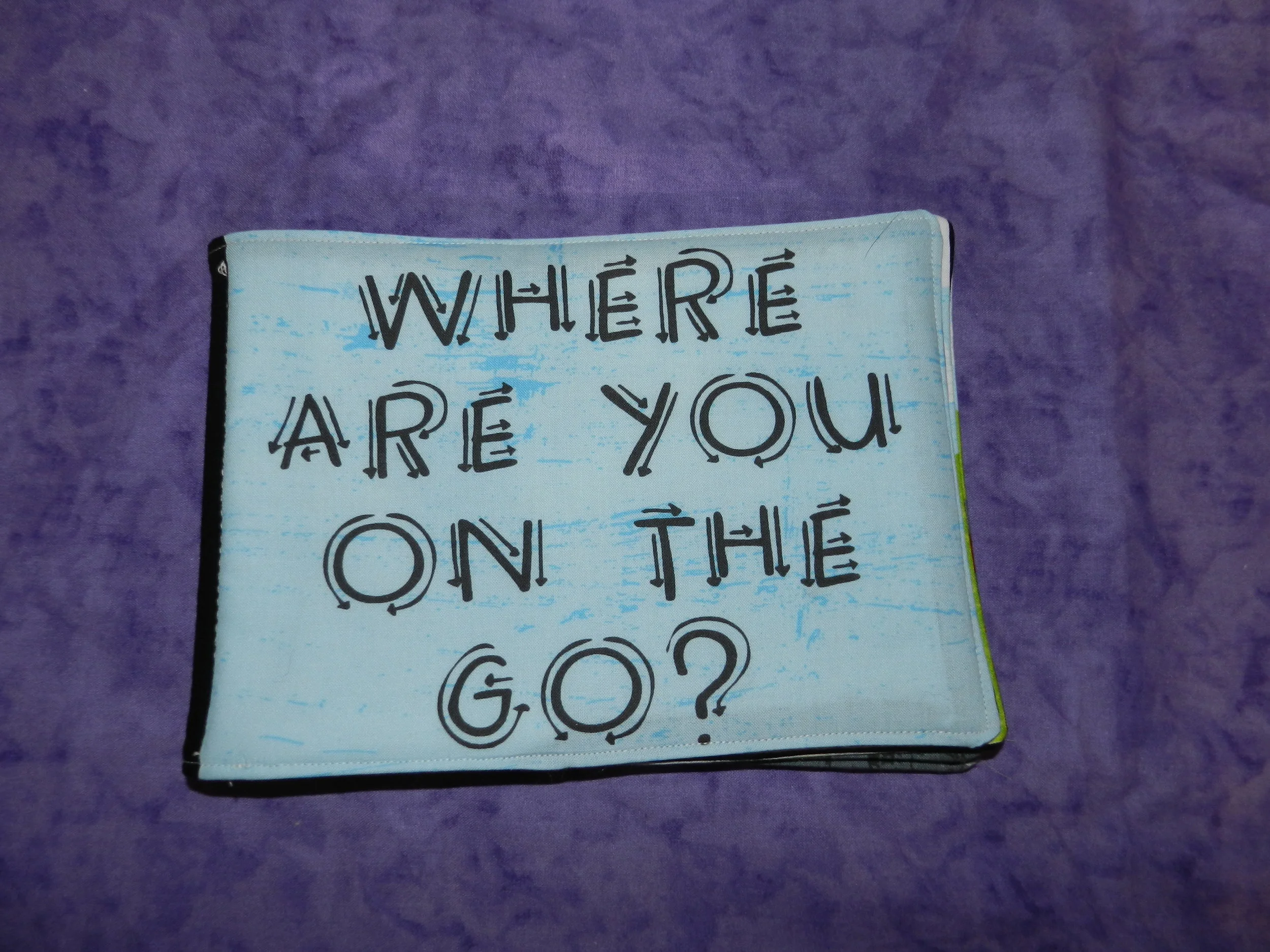 On Th Go Fabric Book