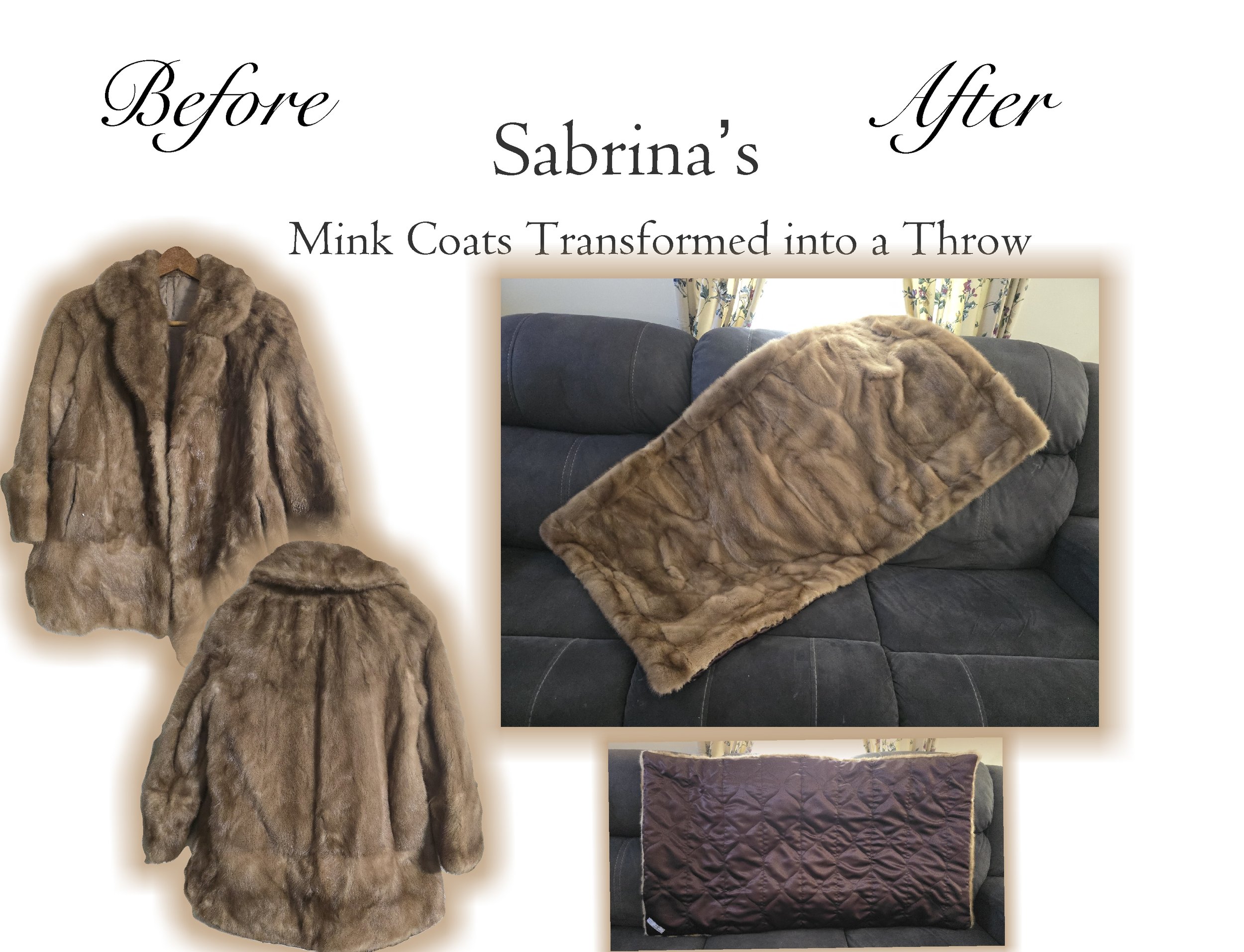 Sabrina's Mink Coat Transfermation
