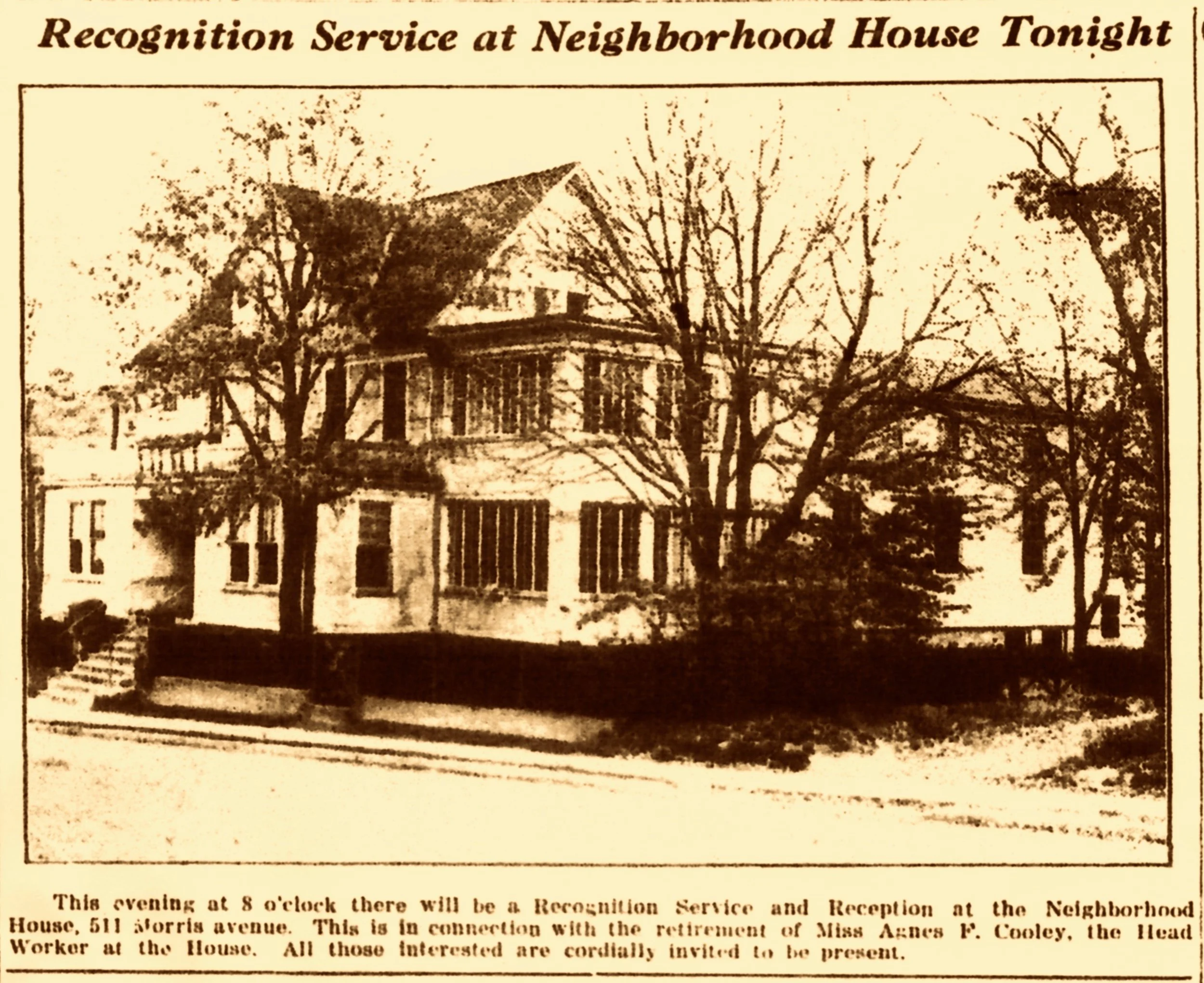 1937 · Party at The Neighborhood House - The Summit Herald and Record