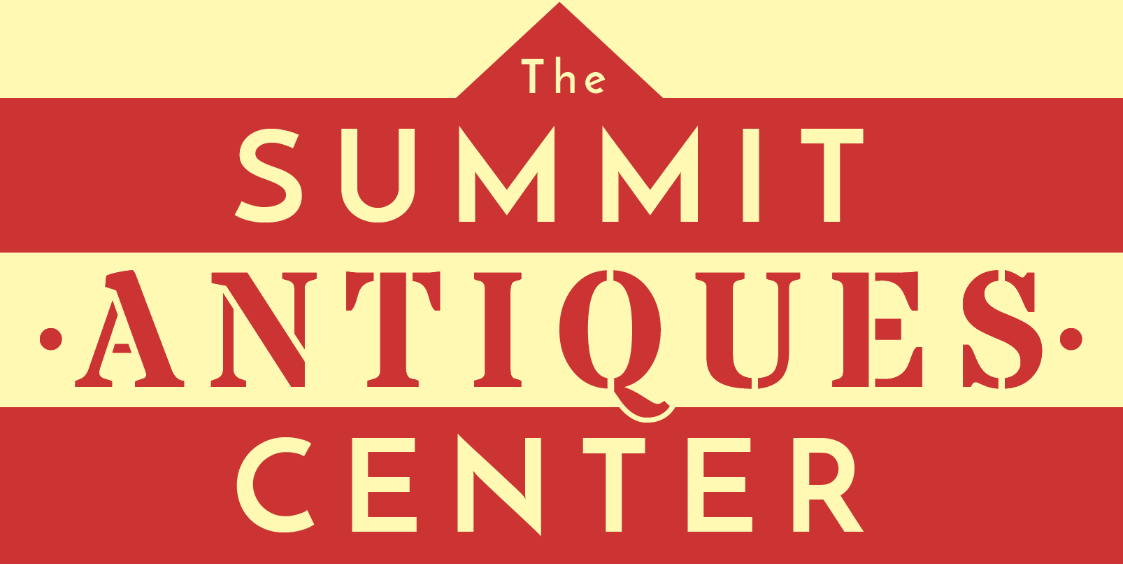 Our new logo for The Summit Antiques Center is a stylized graphic representation of our building at 511 Morris Avenue.