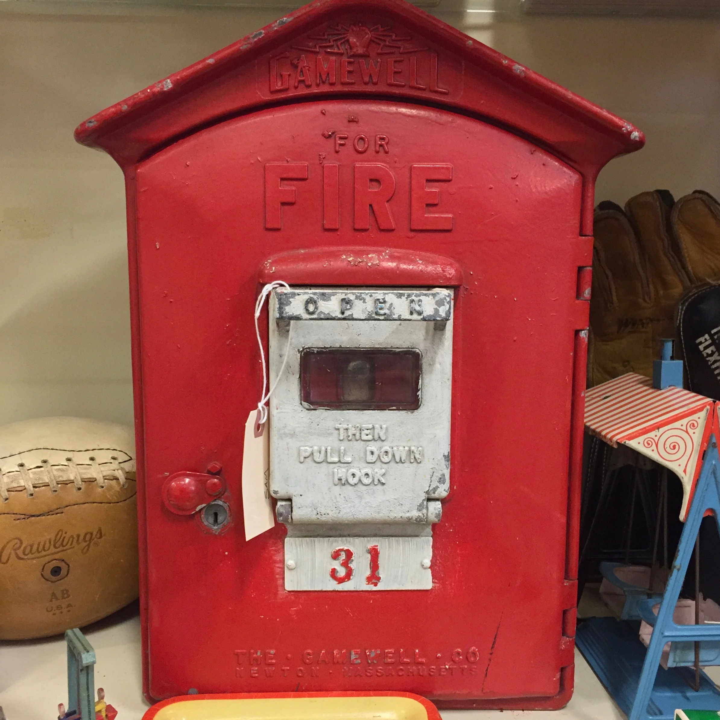 Gamewell Fire Alarm Call Box