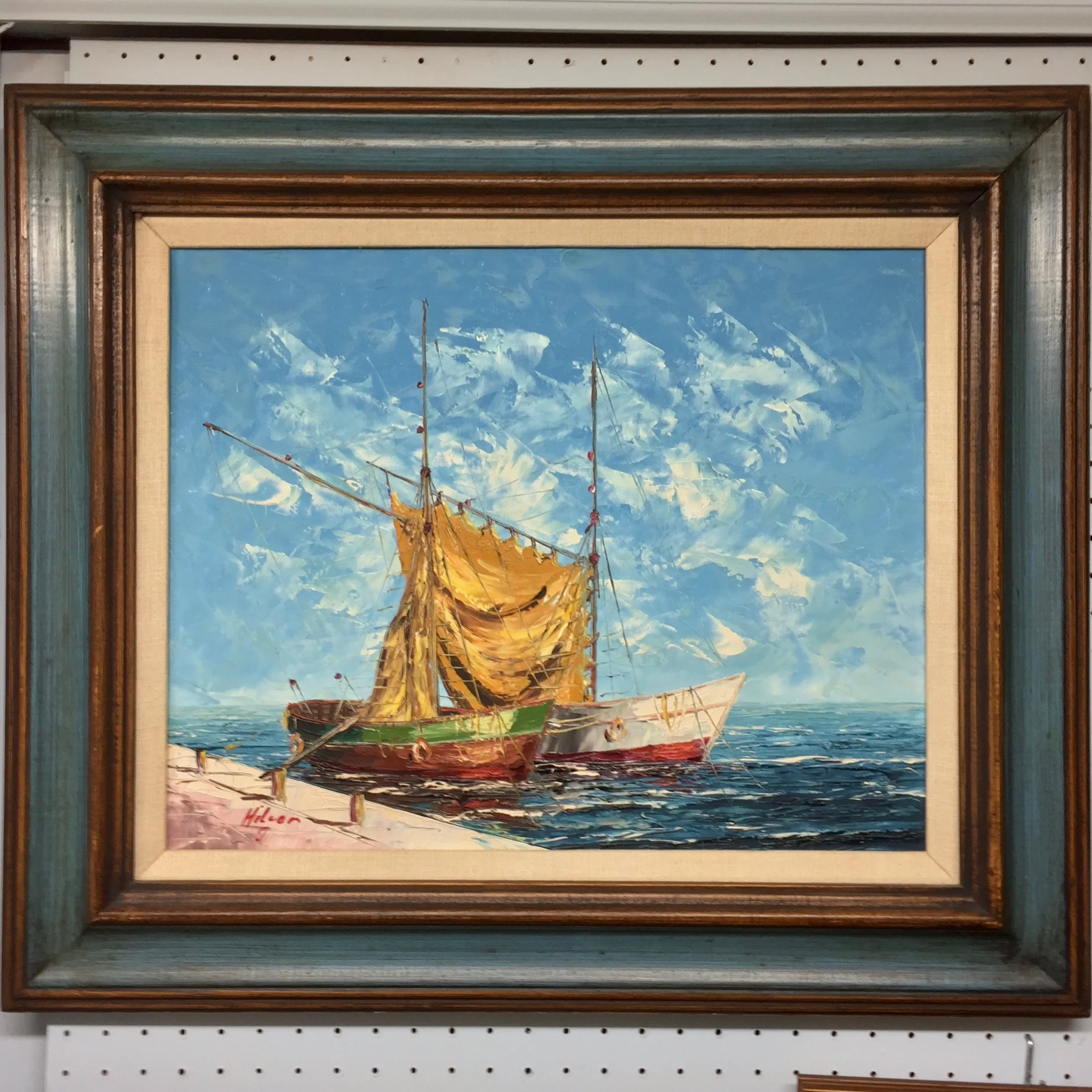 Oil on Canvas, Seascape