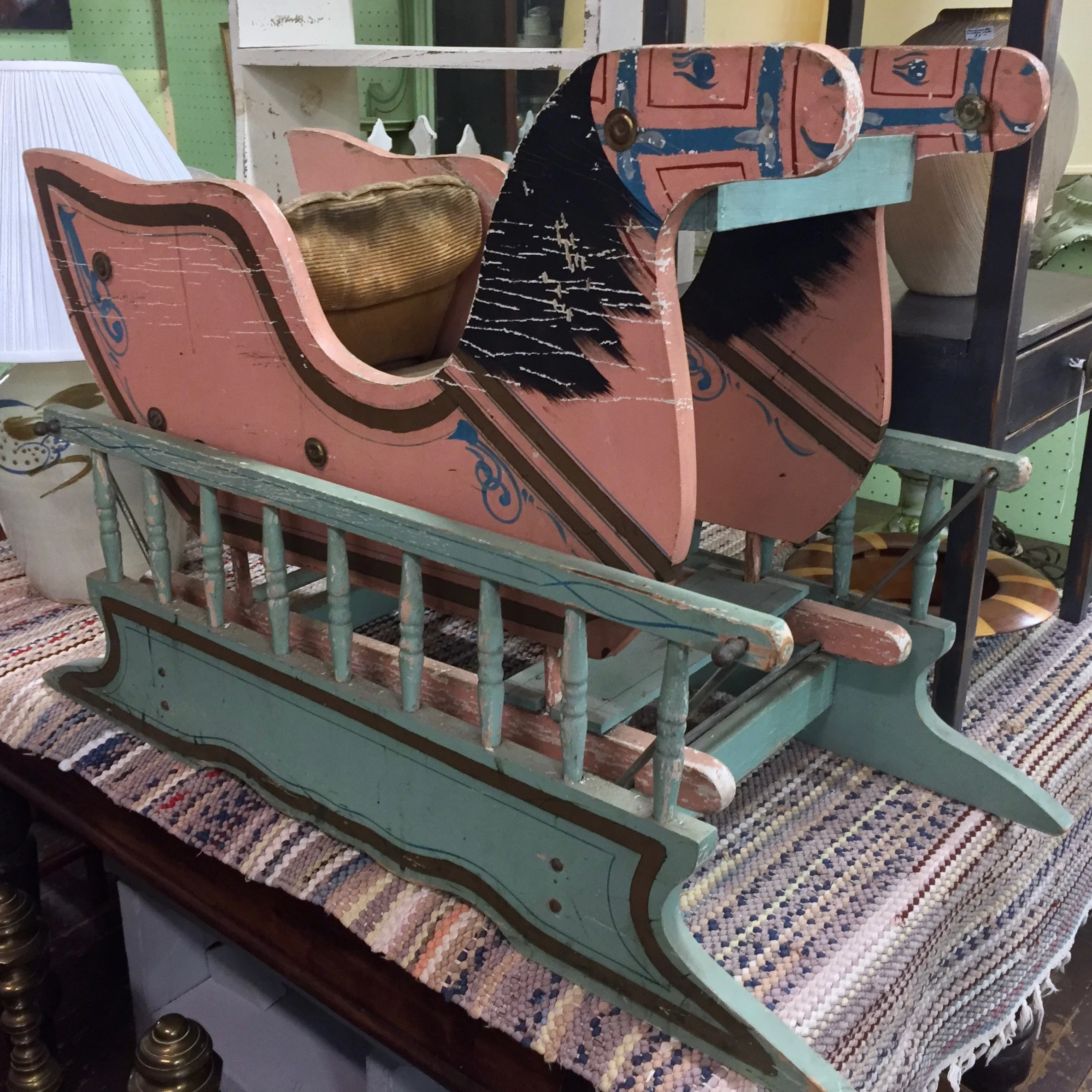 Painted Rocking Horse