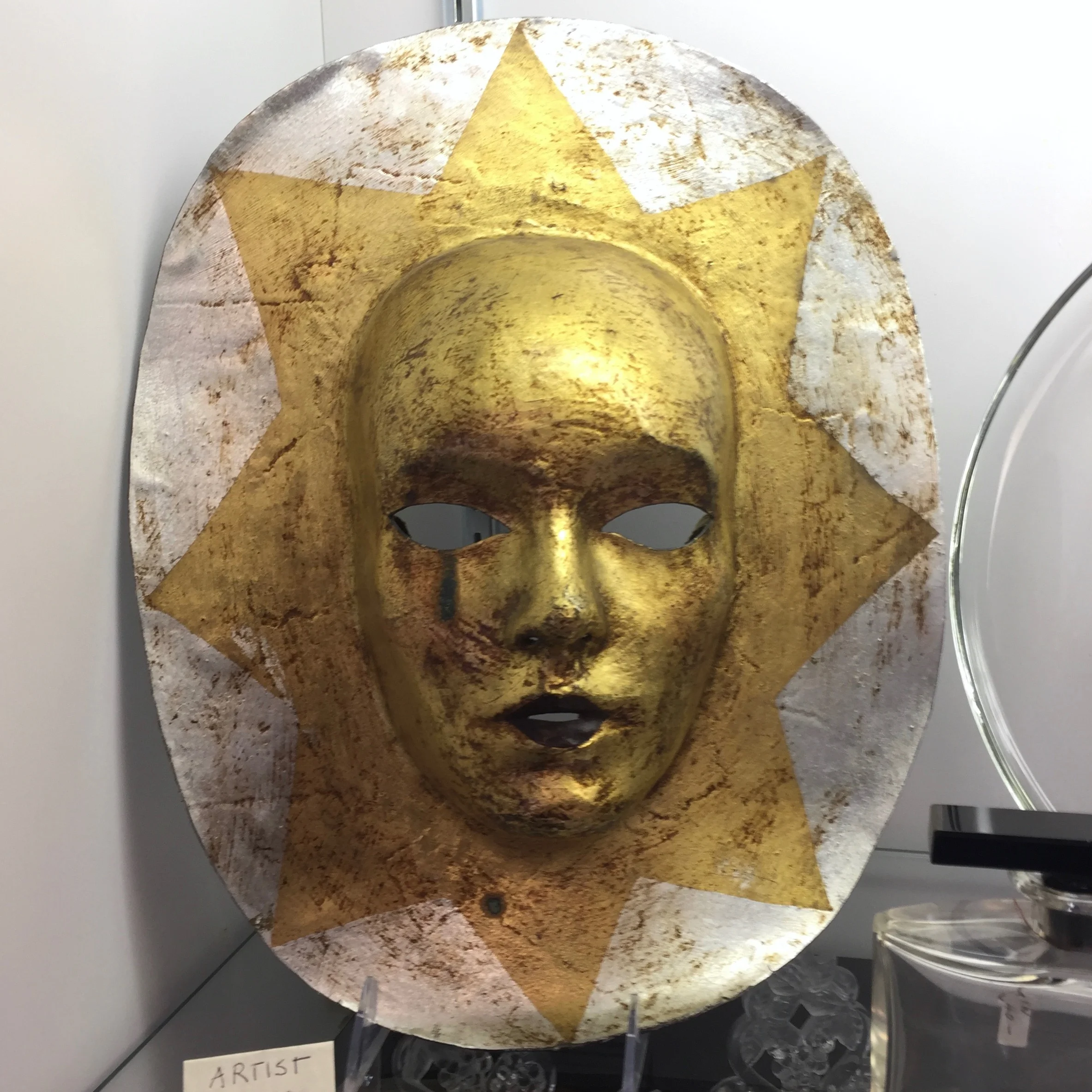 Mask, signed