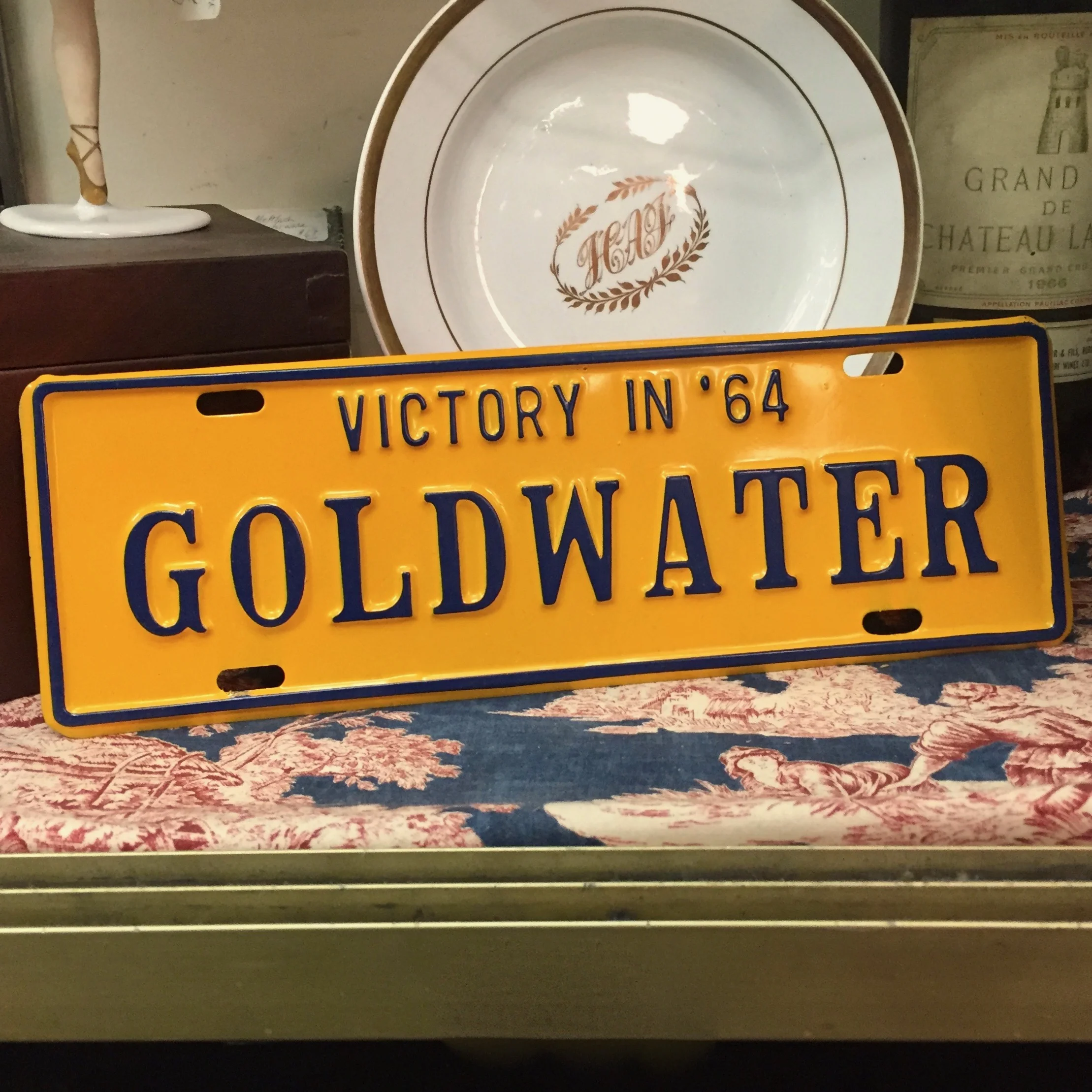 Goldwater Campaign License Plate