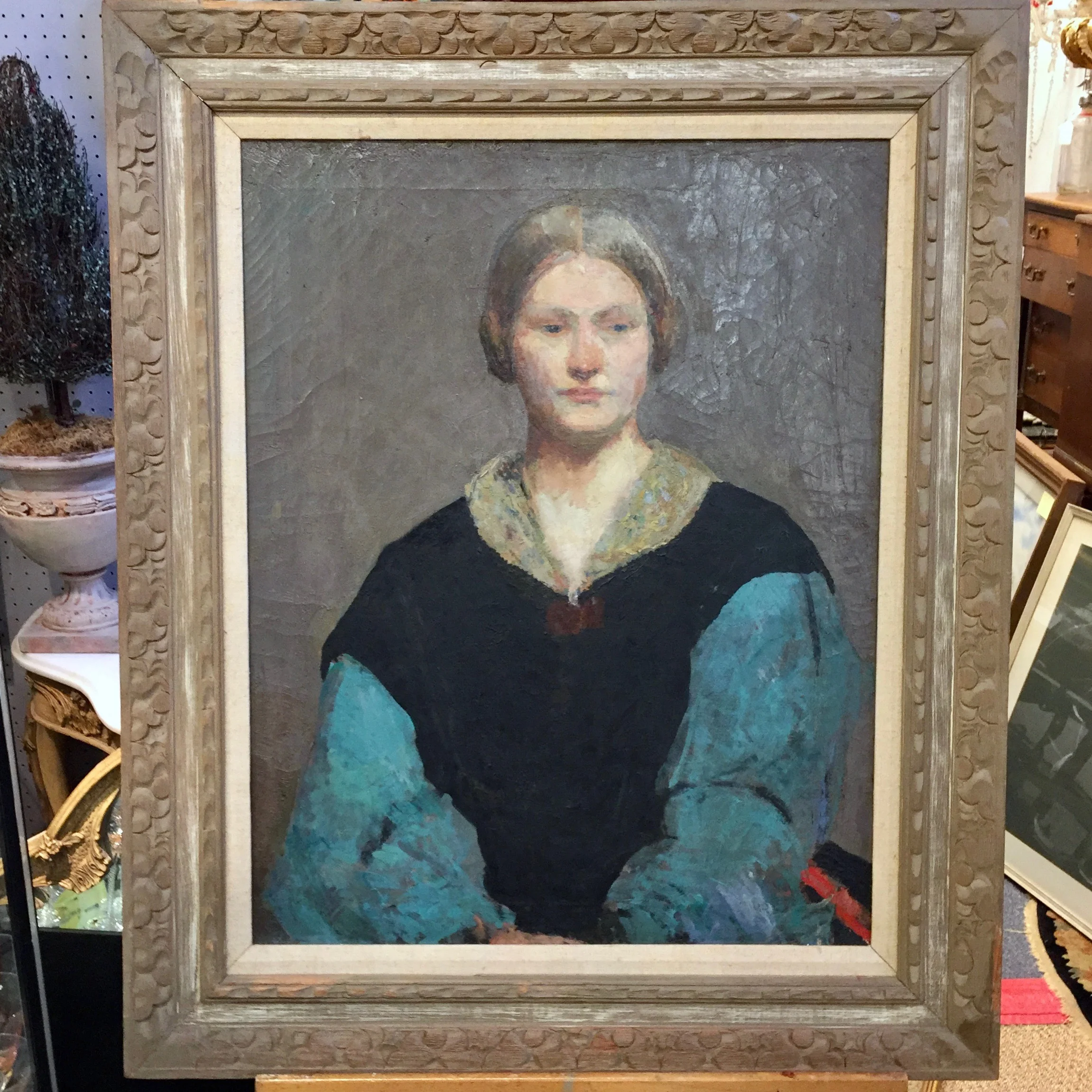 Portrait, Oil on Canvas