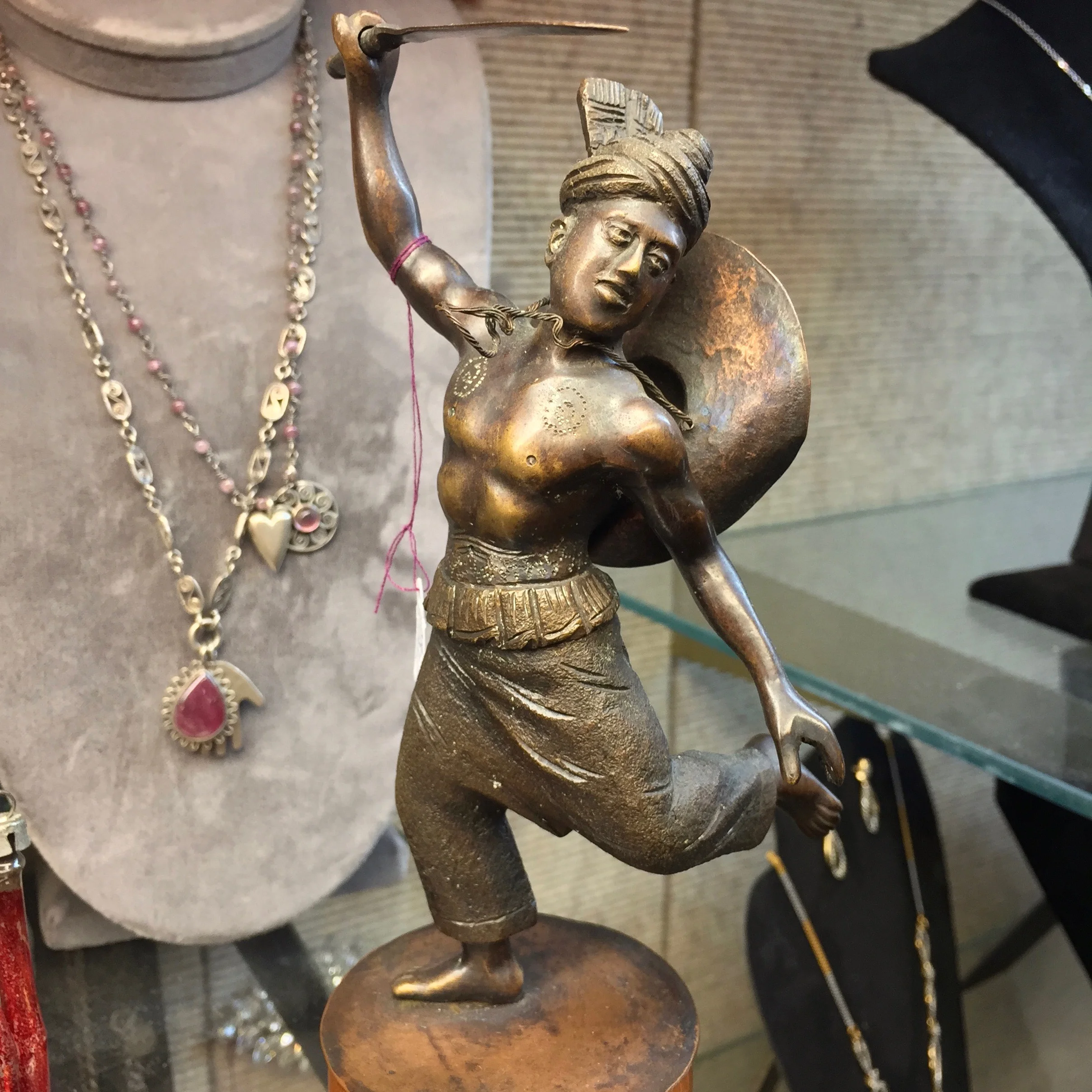 Bronze Warrior Statue