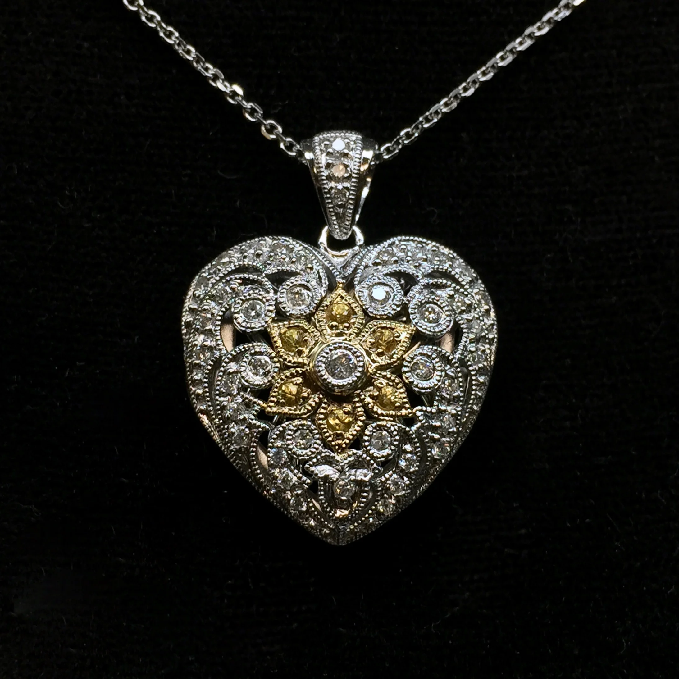 Diamond Heart Pendant