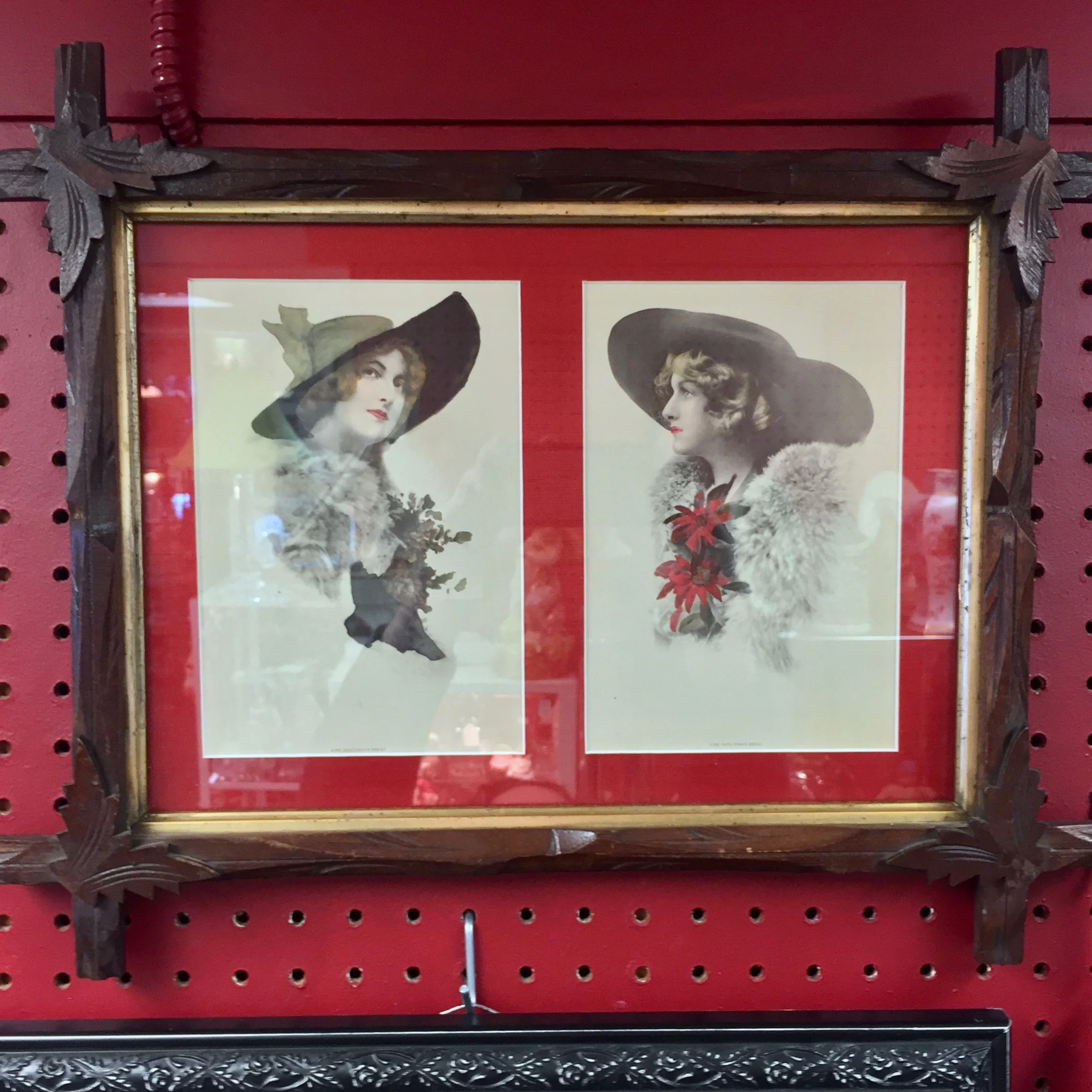 Portrait Prints, 1912 in Vintage Frame
