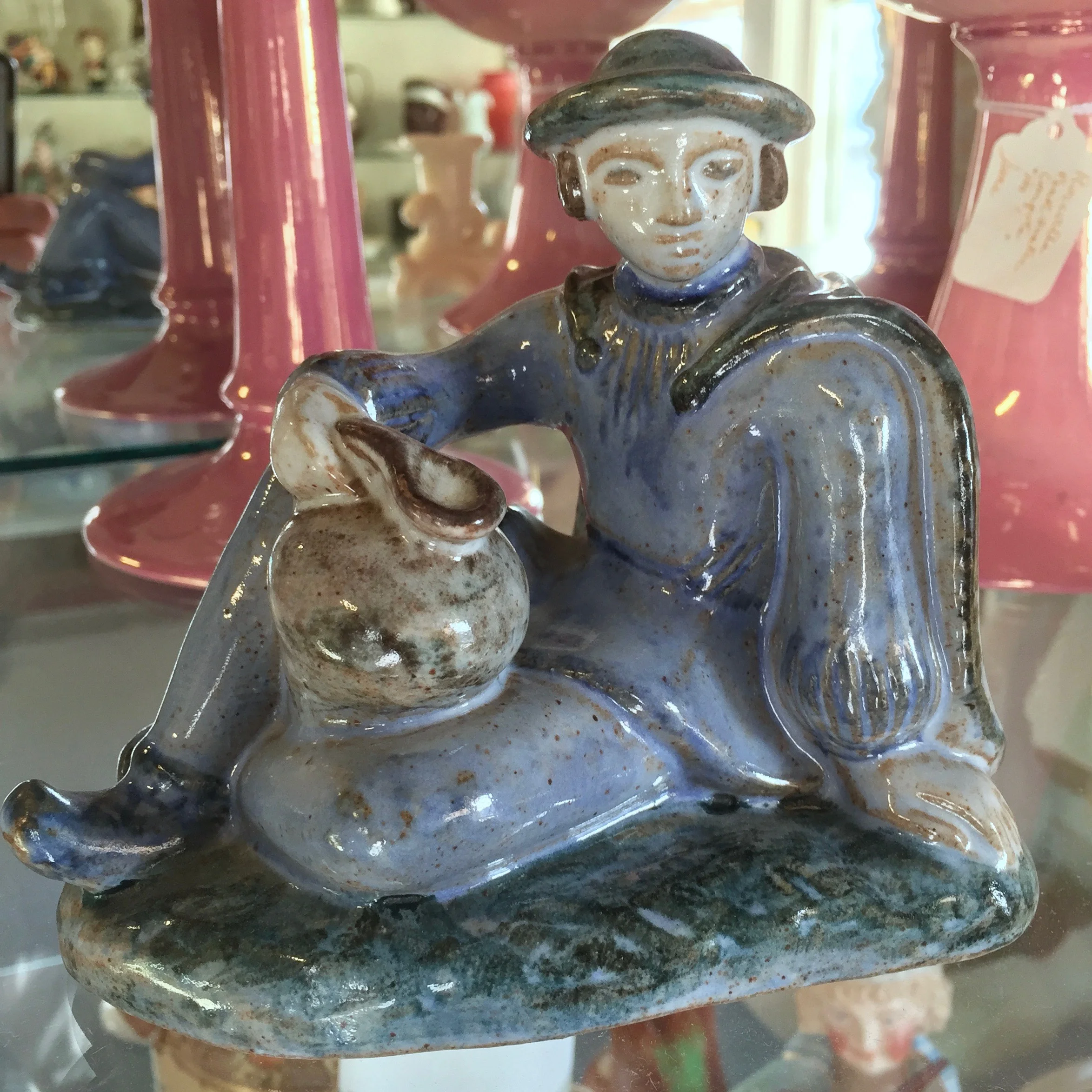 Hjorth Stoneware Figurine, Denmark