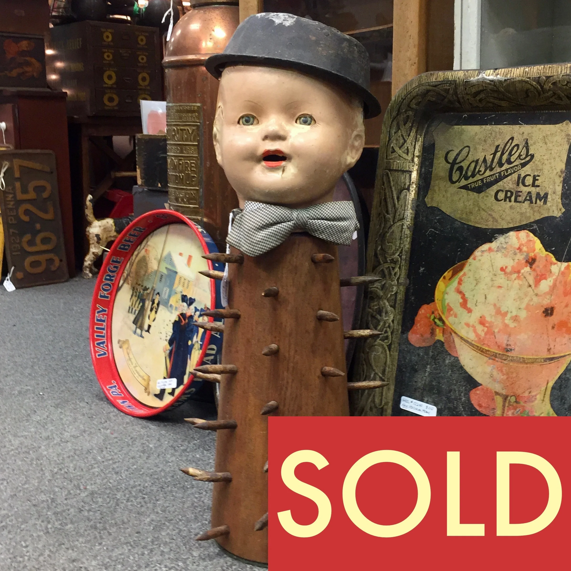 Doll Head Folk Art