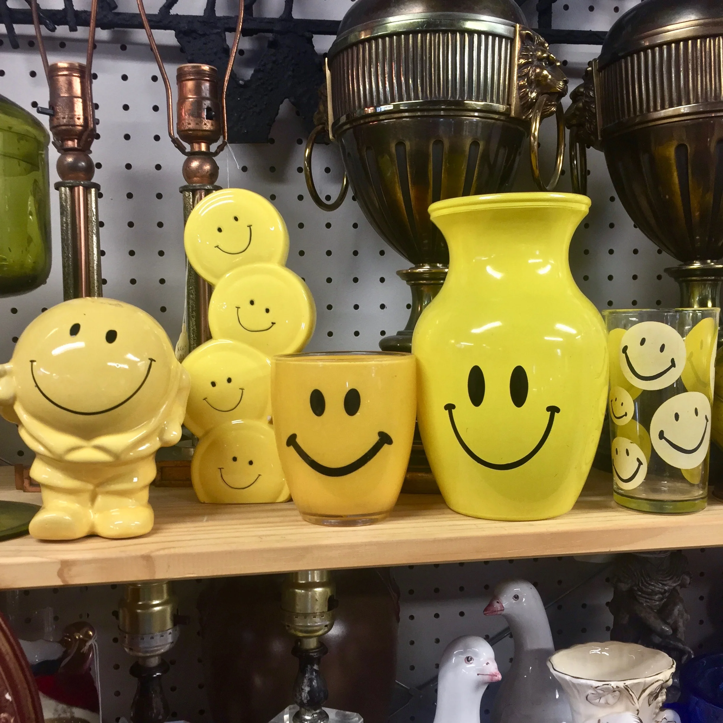Vintage Smiley Faces