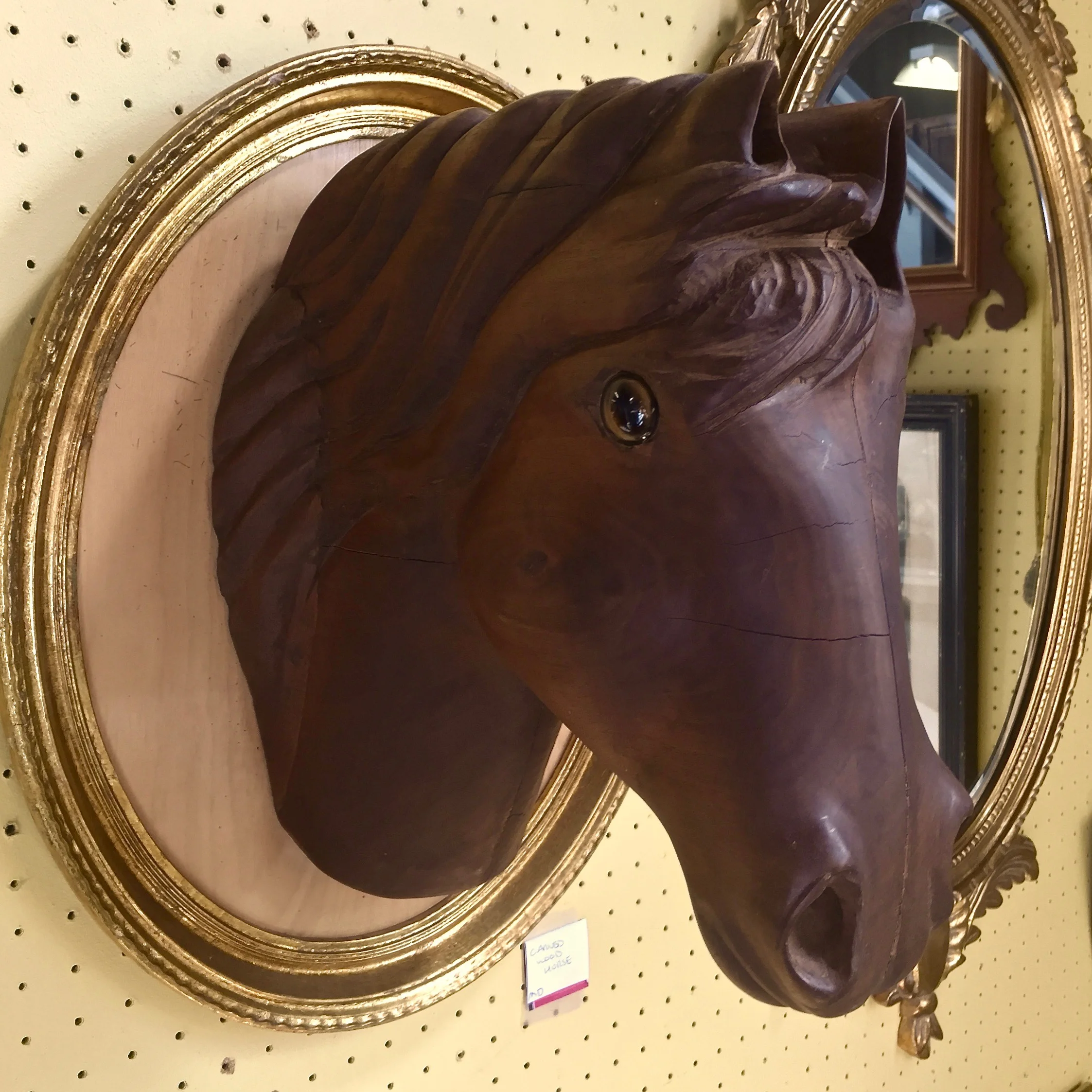 Carved Horse Head