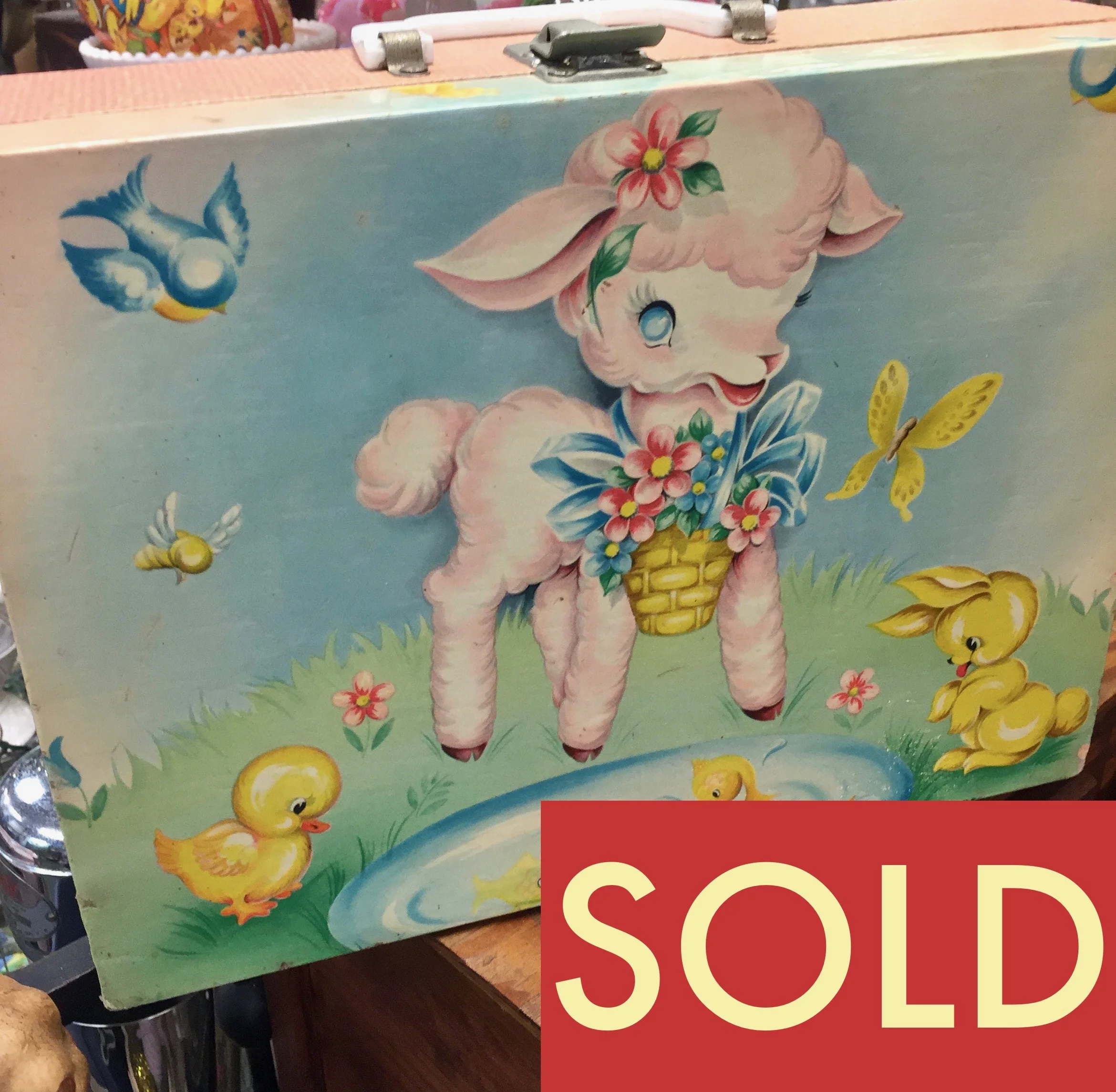 Vintage Children's Suitcase