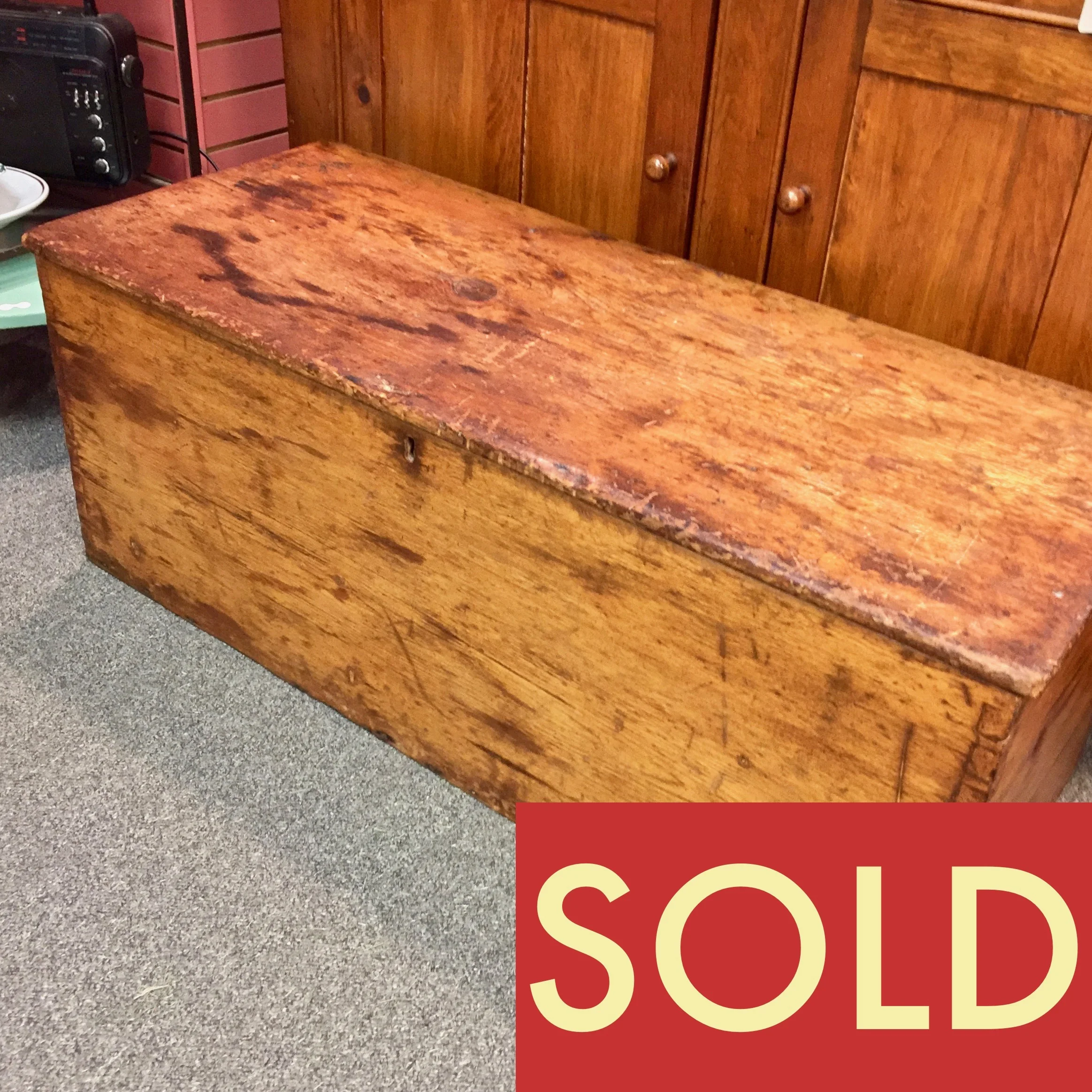 Pine Blanket Chest