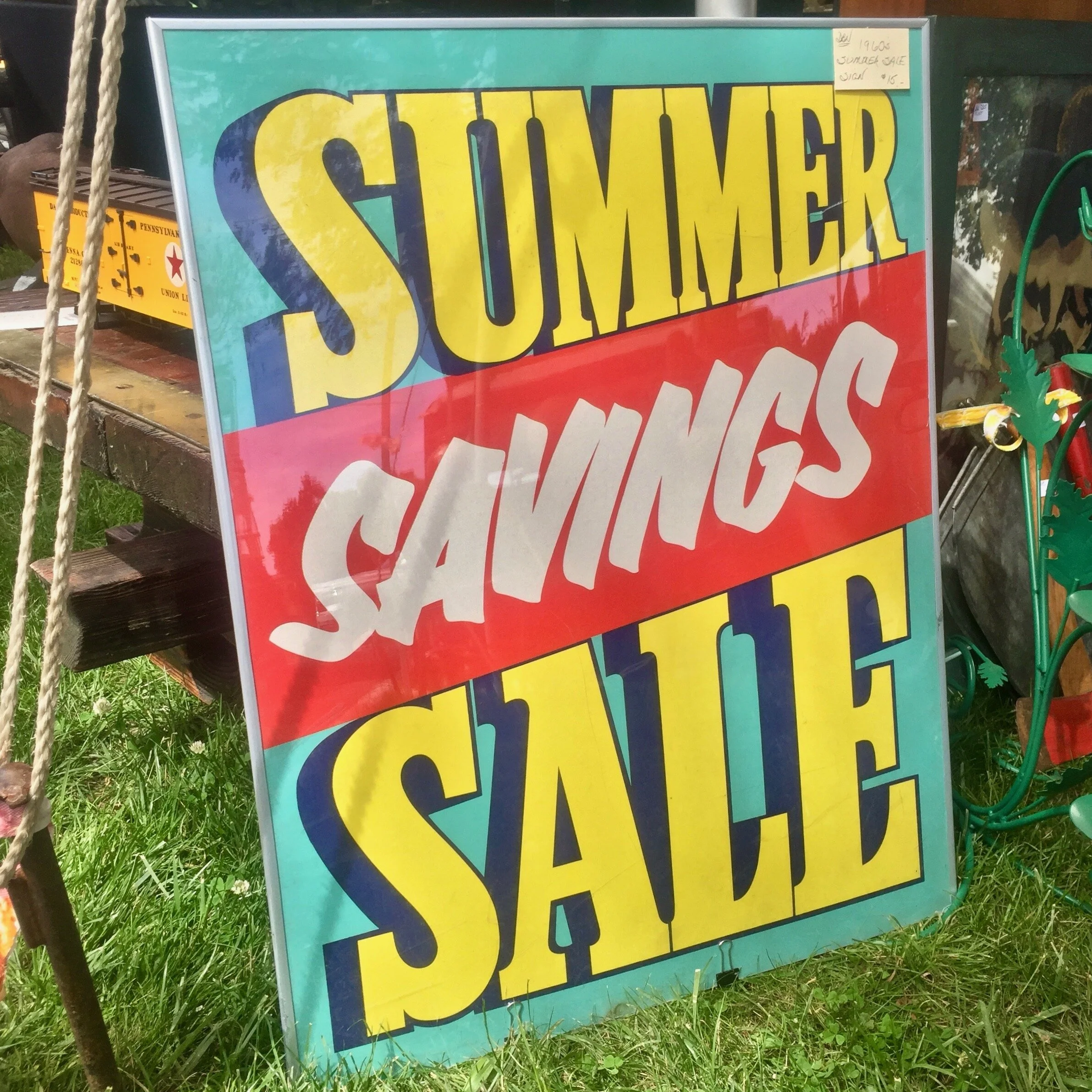 Vintage Summer Sale Sign