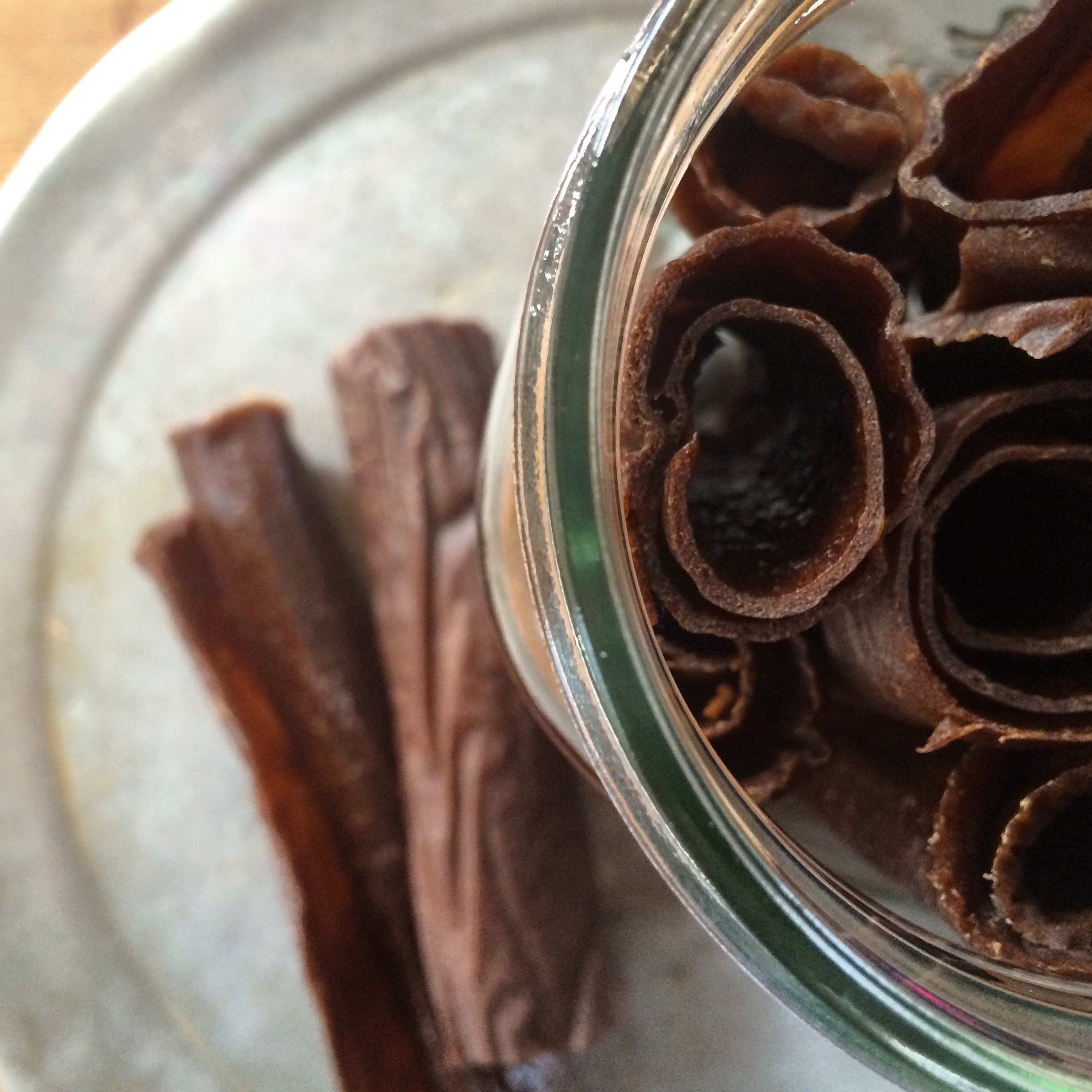 Chocolate Leather, on Food In Jars