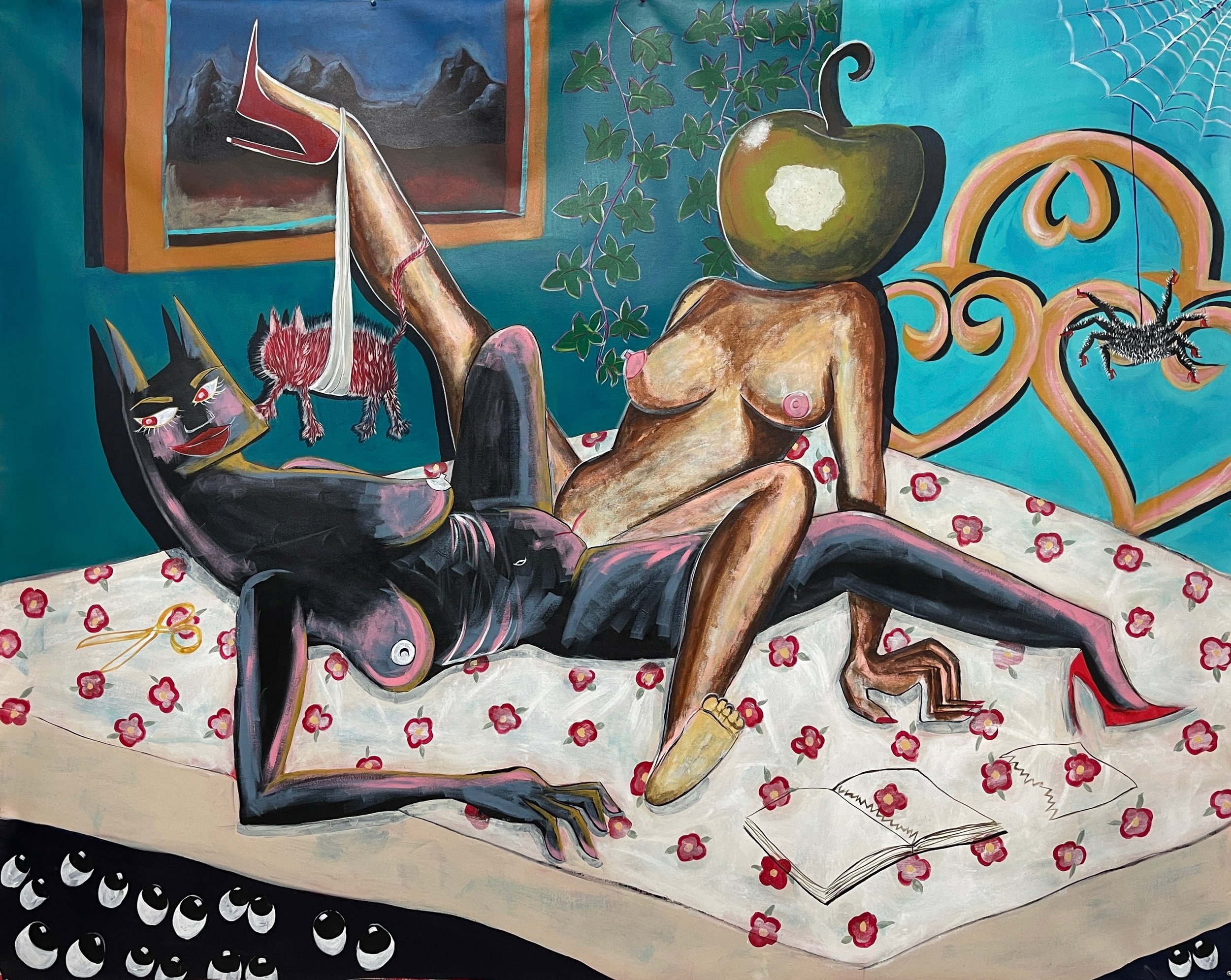 Abi Salami - The Plight of Eve II - 65x84 inches - acrylic on canvas - 2022.JPG