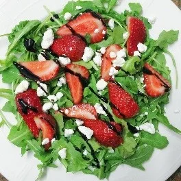 Strawberry Arugula Salad