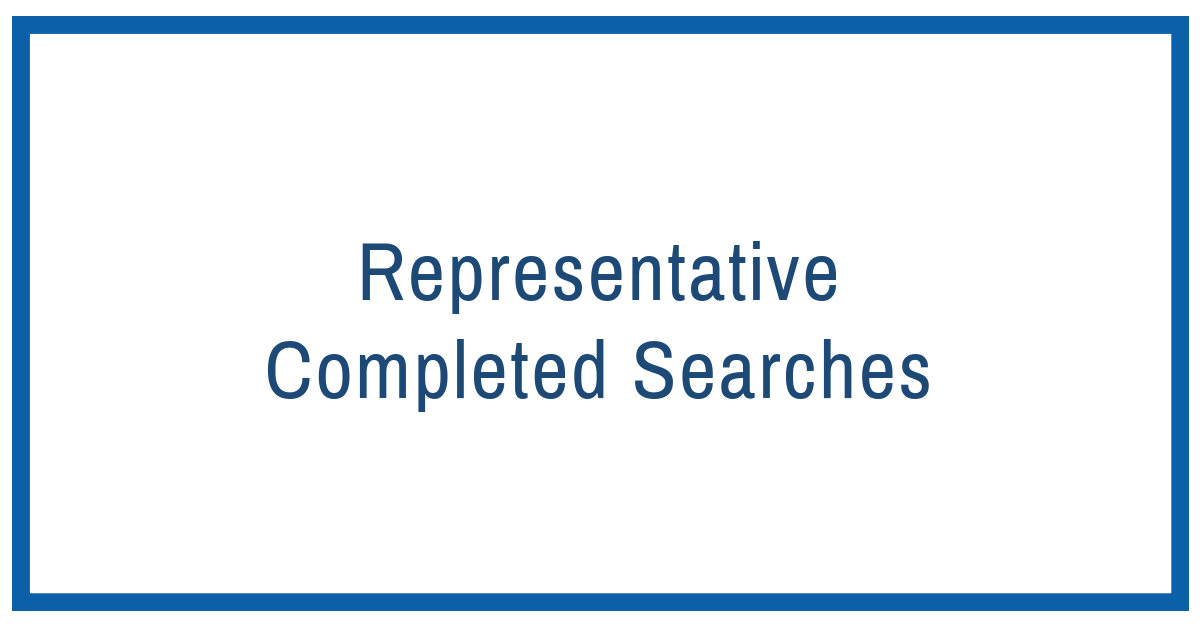 recently completed searches.png