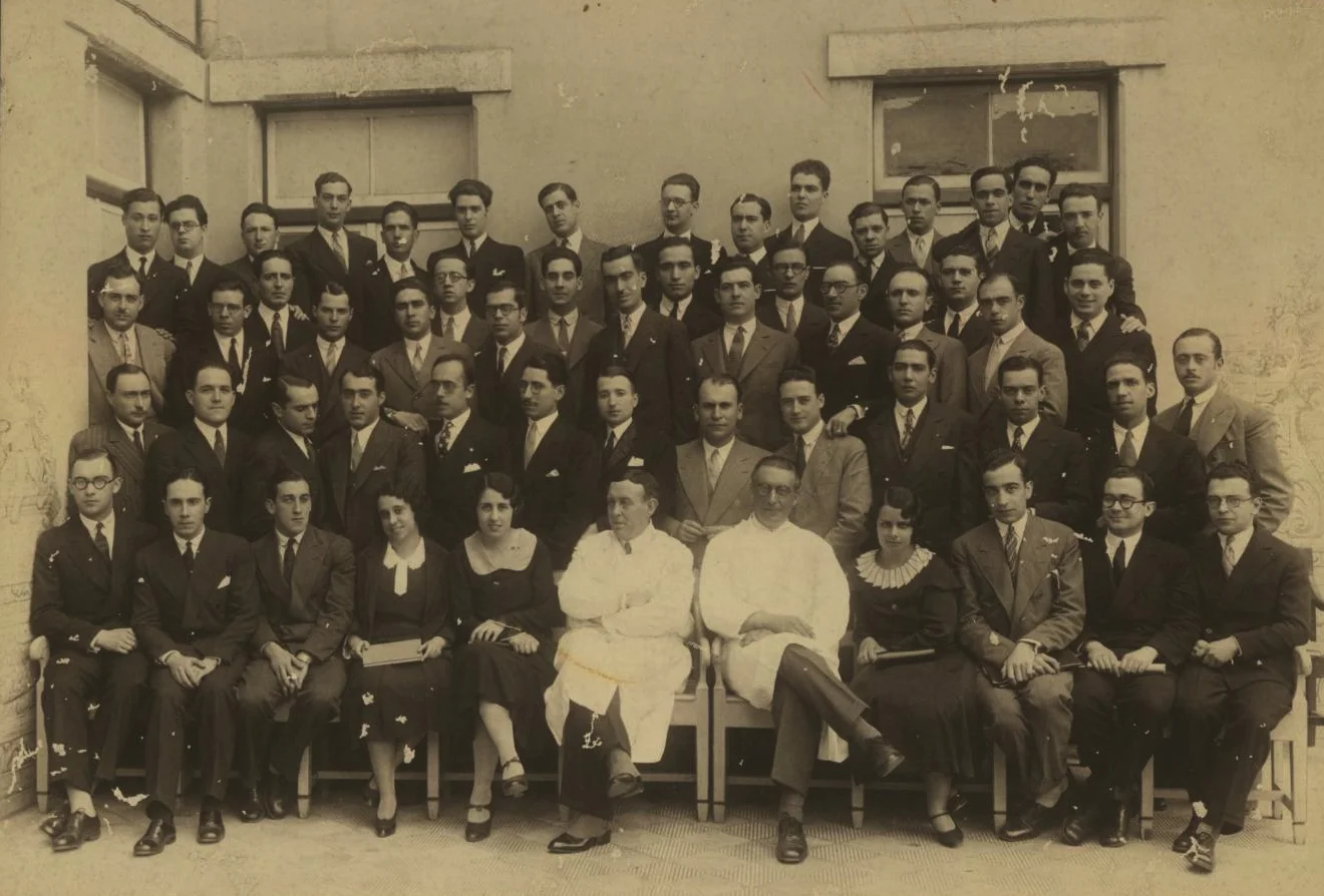 Egas Moniz com o curso de 1931