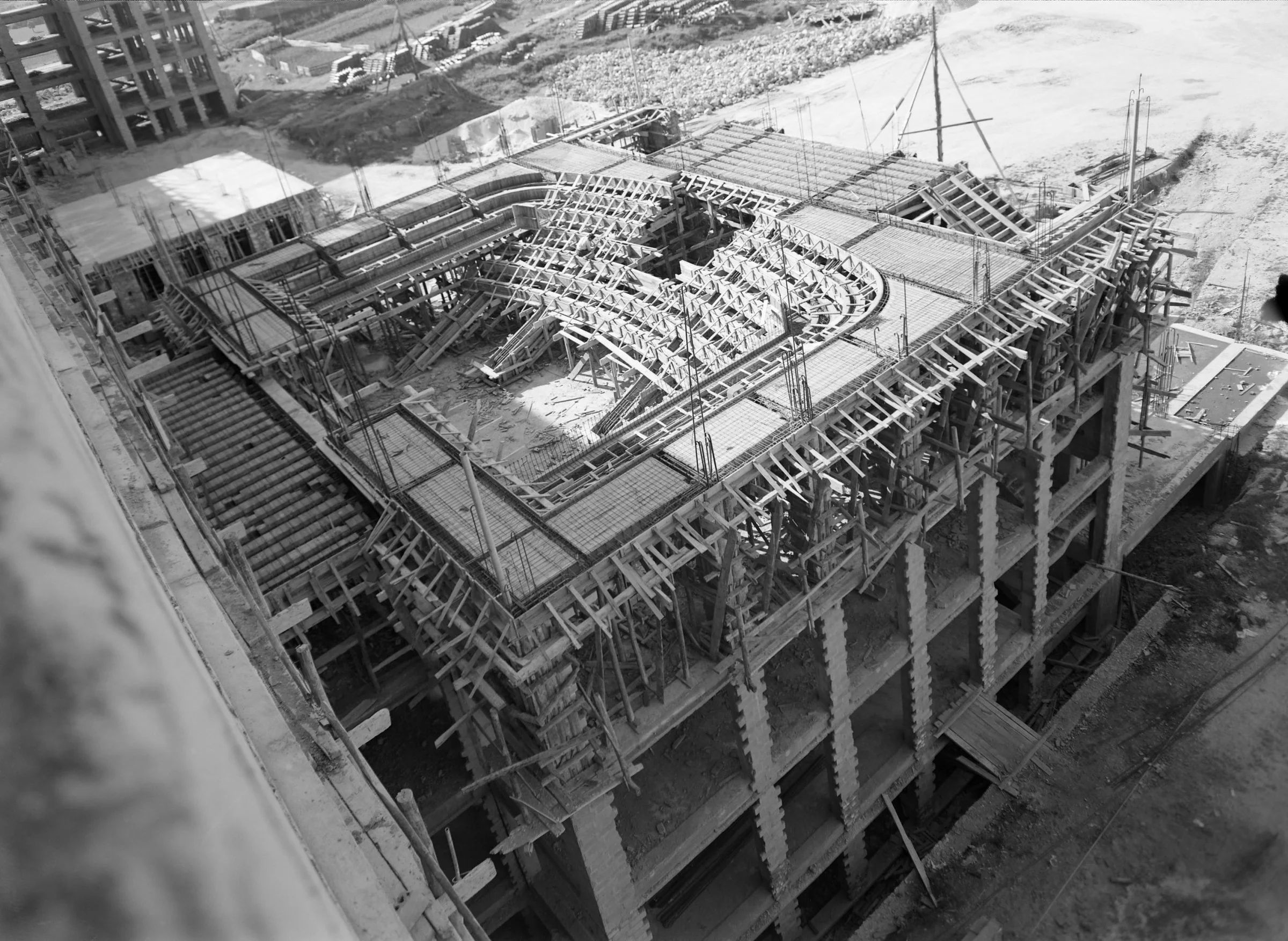 Construção do Hospital de St. Maria 
