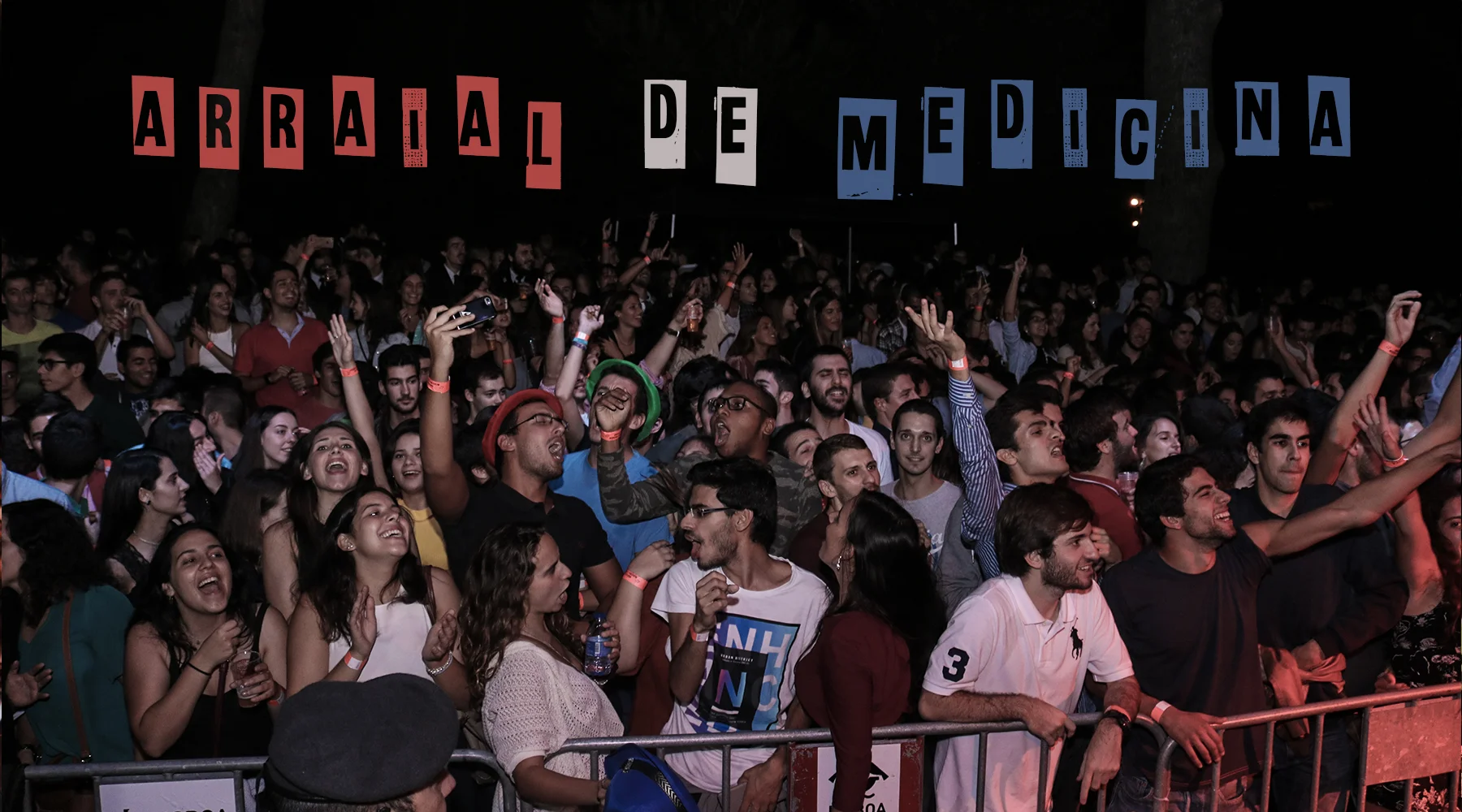 Arraial de Medicina e Farmácia   A maior festa da faculdade ocorre todos os anos no mês de Outubro em colaboração com a Faculdade de Farmácia da Universidade de Lisboa. Uma noite de festa e muito pimba!