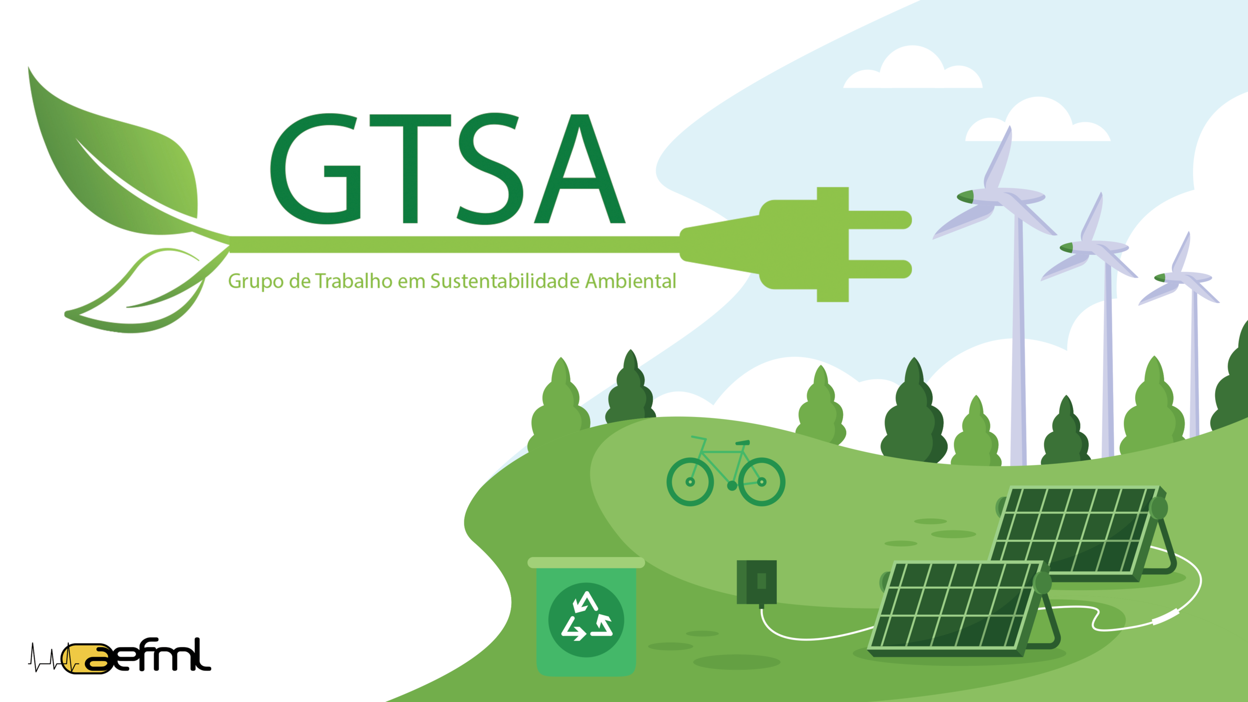 Grupo de Trabalho Sustentabilidade Ambiental   A ação humana tem trazido consequências graves para o Planeta Terra, como a extinção de espécies e as alterações climáticas. É urgente uma mudança de hábitos! Se te interessas por estes temas este é o grupo para ti! Vem refletir sobre como podemos tornar os hábitos da nossa comunidade estudantil mais sustentáveis e participar na organização de atividades que os promovam.