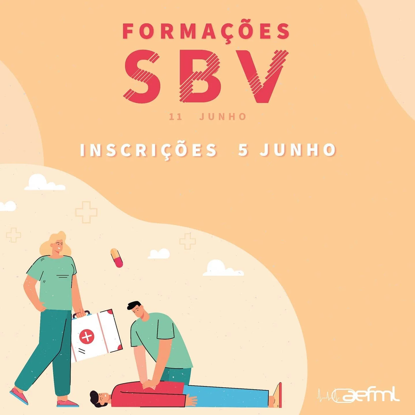 A precisar de uma pausa nesta &eacute;poca de exames? Esta &eacute; a tua oportunidade! 

Nesta parceria com a ACES Oriental, dia 11 de junho, vem ser formador de Suporte B&aacute;sico de Vida e passar os teus conhecimentos aos alunos do 9&ordm; ano da Escola B&aacute;sica e Secund&aacute;ria Passos Manuel.
As inscri&ccedil;&otilde;es abrem amanh&atilde;, dia 5 de junho, &agrave;s 21h e as vagas ser&atilde;o ocupadas por ordem de inscri&ccedil;&atilde;o.
Inscreve-te na UpEvents.