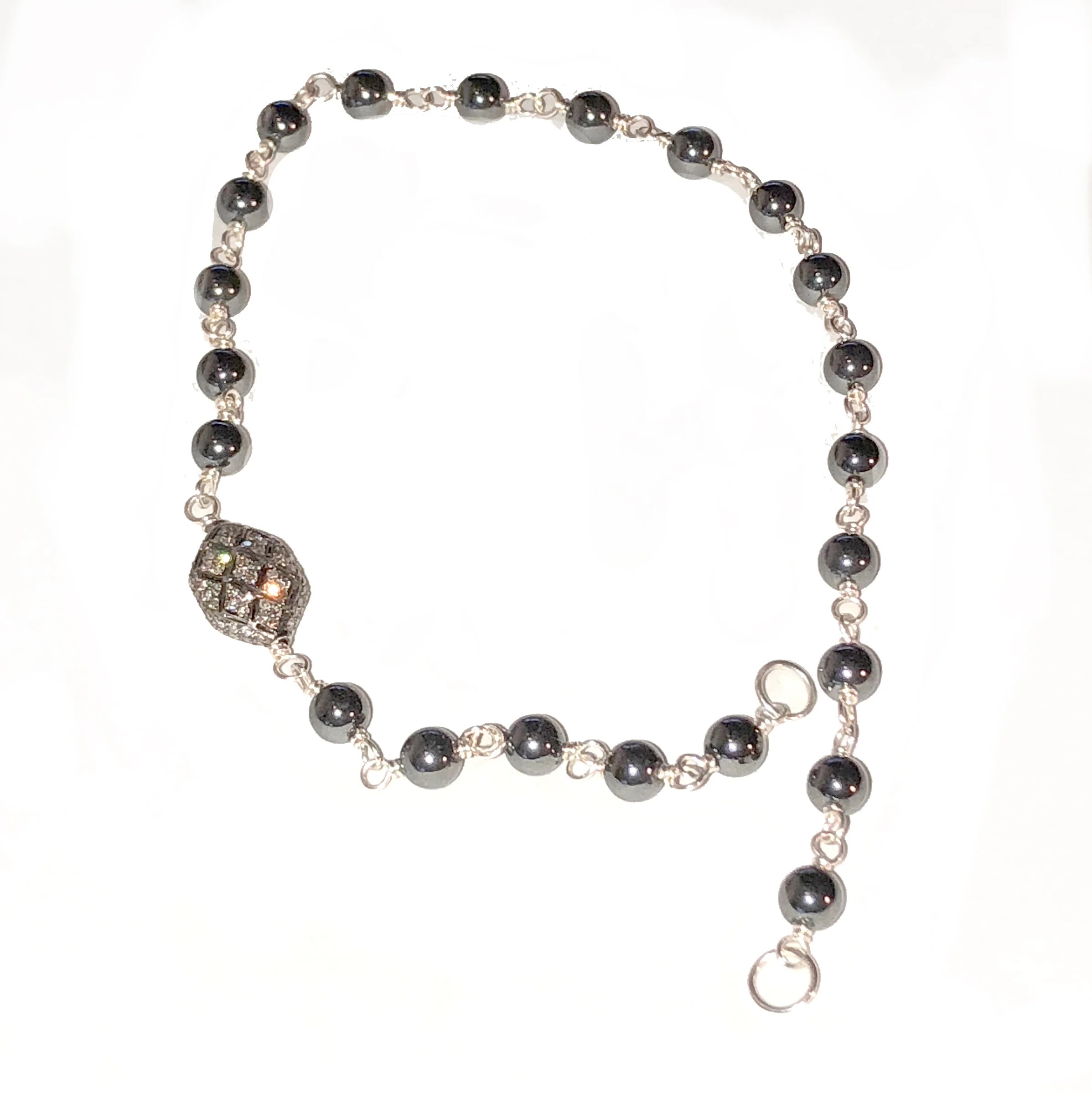hematite arg diamond chain strand.jpg