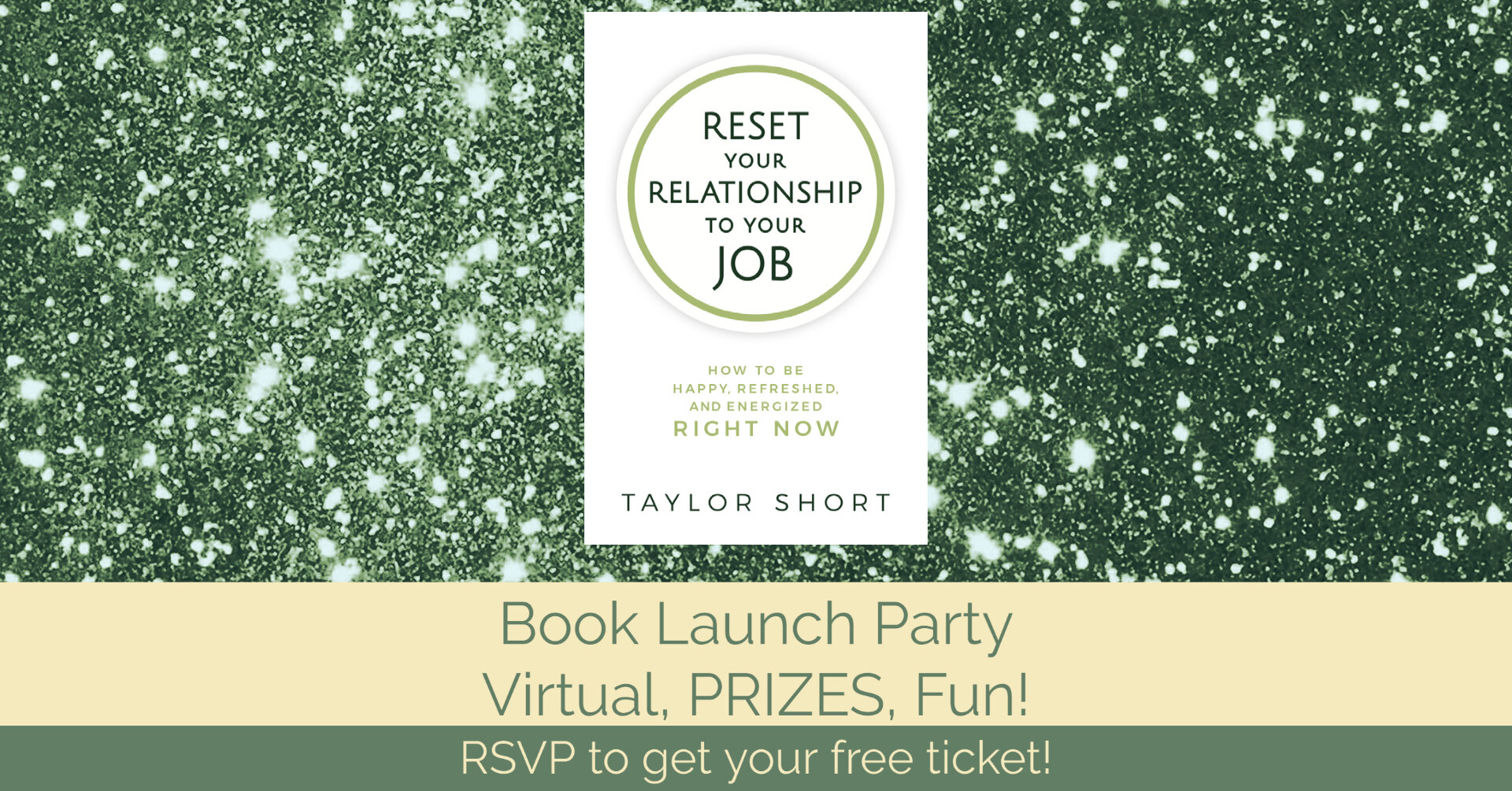 BOOK LAUNCH PARTY (Virtual) - Reset Your Relationship to Your Job