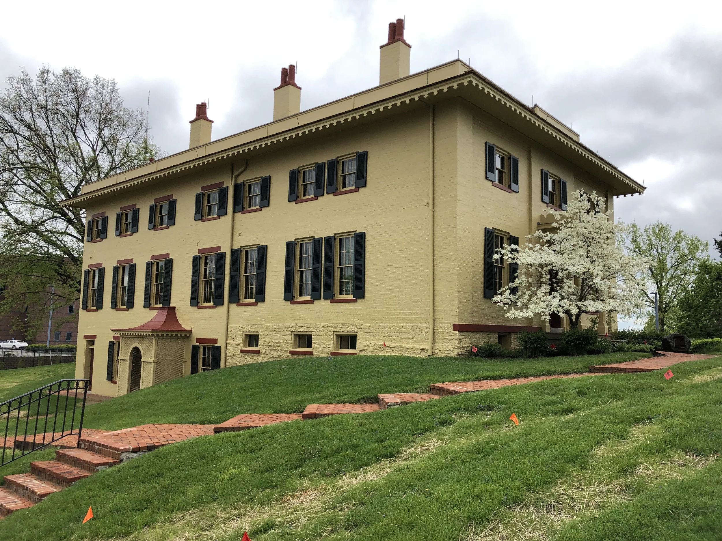 William Howard Taft’s childhood home in Cincinnati. They don’t have a lot of the original furnishings so I can’t say I recommend it highly. It may also have something to do with the fact that I managed to hit the house at the same time as a busload of senior citizens from upstate New York who were not nearly as curious about Taft as they were about where they were going to stop and eat next.