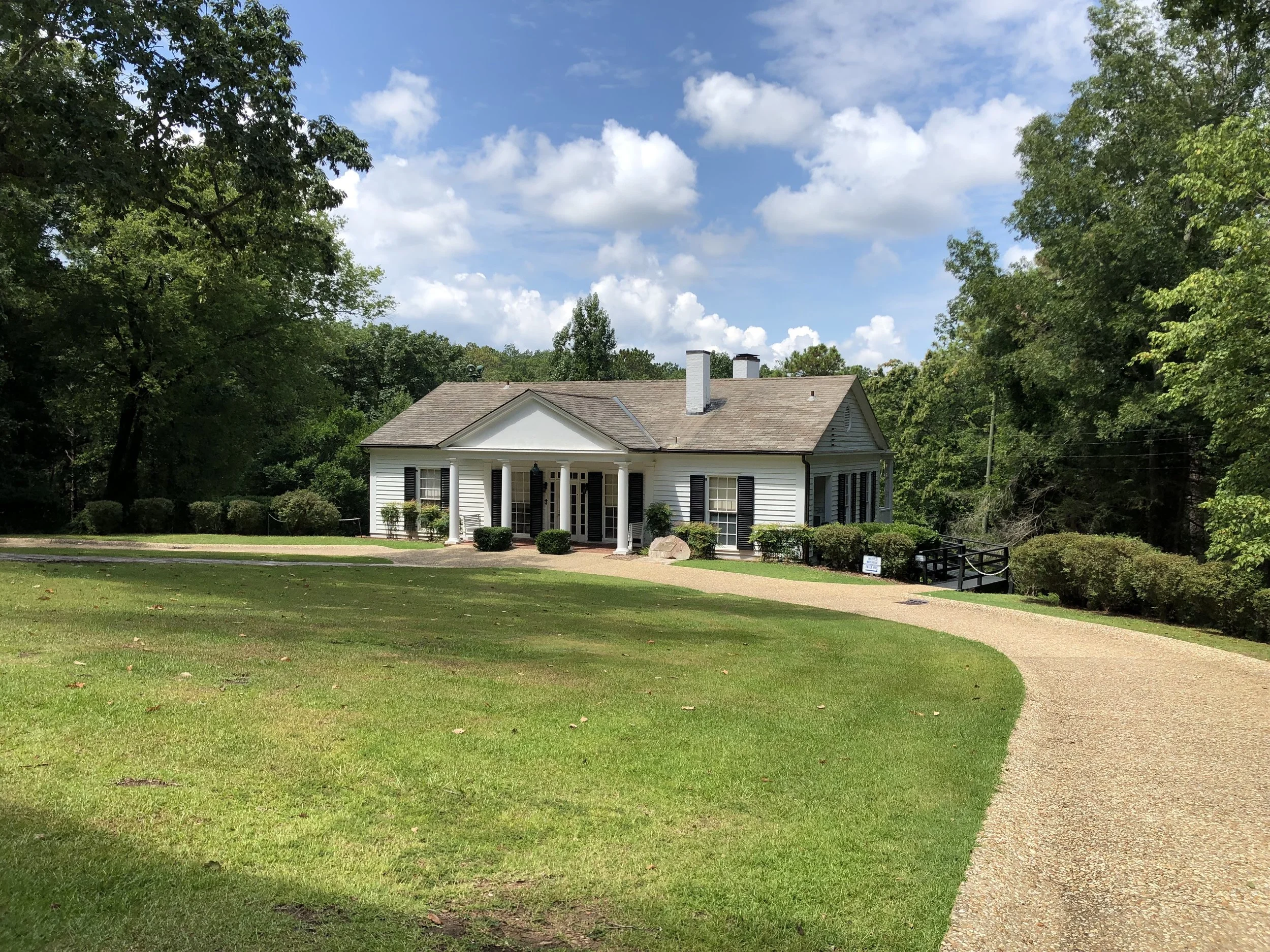 FDR’s “Little White House” in Warm Springs, Georgia. He first started going here to “take the baths” on the theory that it might help him with his polio induced paralysis.