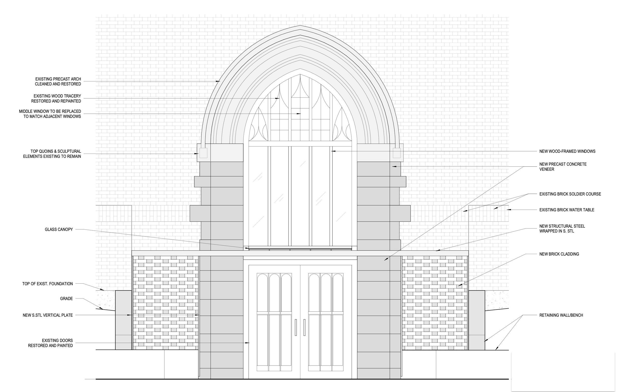 HISTORIC RENOVATION-ELEVATION