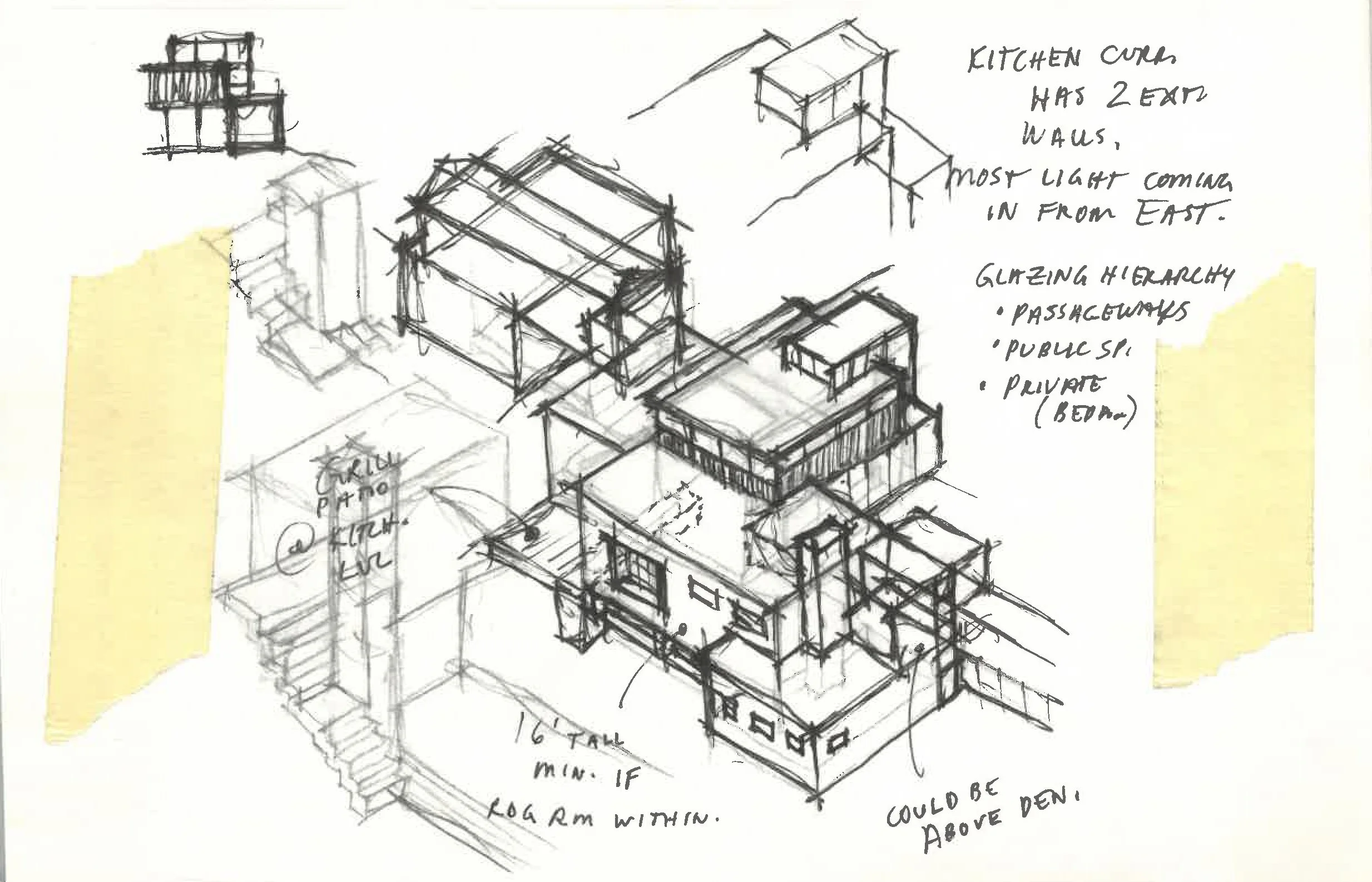 SKETCHES FOR A NEW HOUSE