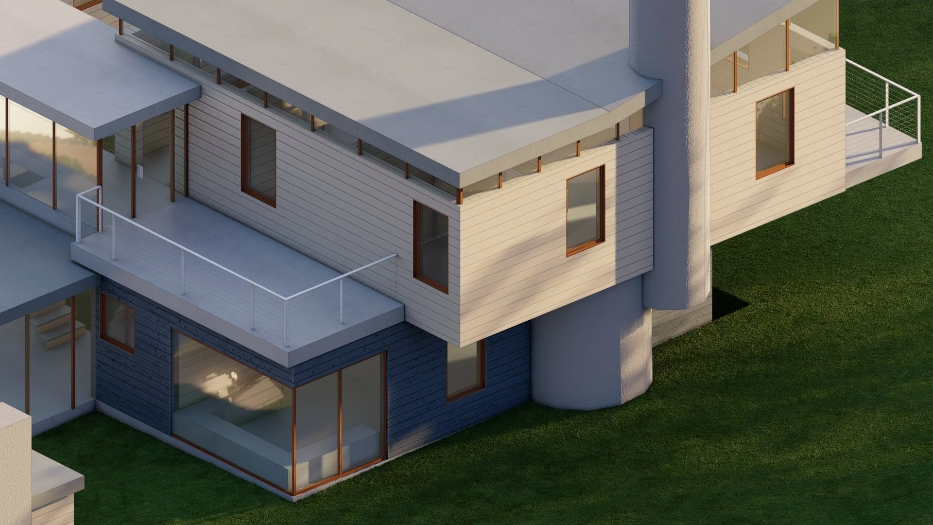 NORTH HAVEN HOUSE / CHIMNEY STUDY