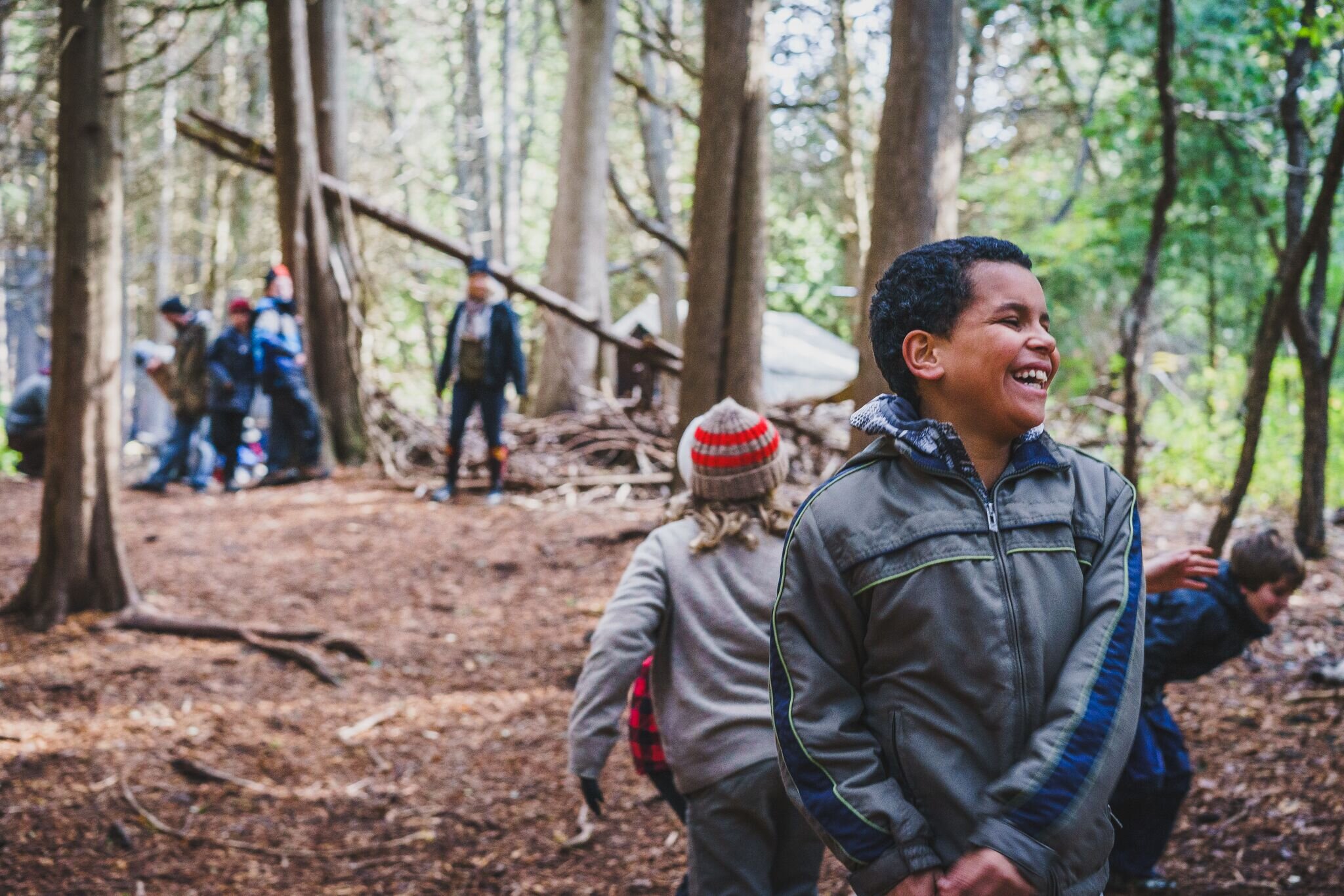 A day of wild time. Games, Nature Based Challenges, New Buds, Big Learning & Adventure.