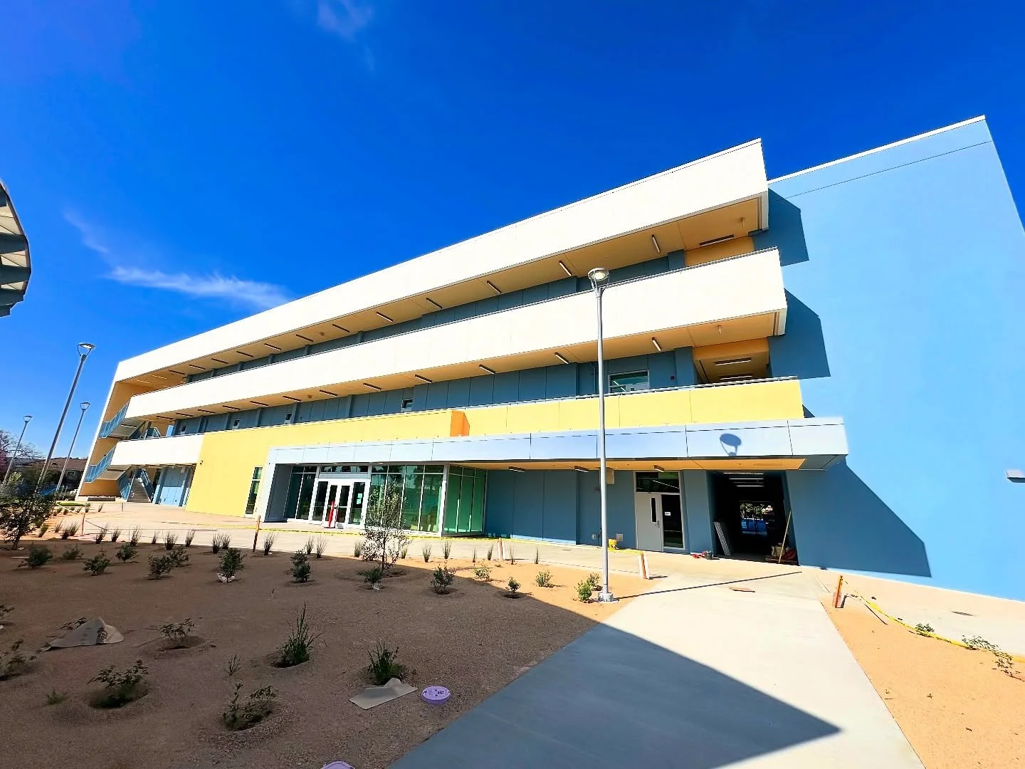 Cerritos College Health Science project looking ready for spring!