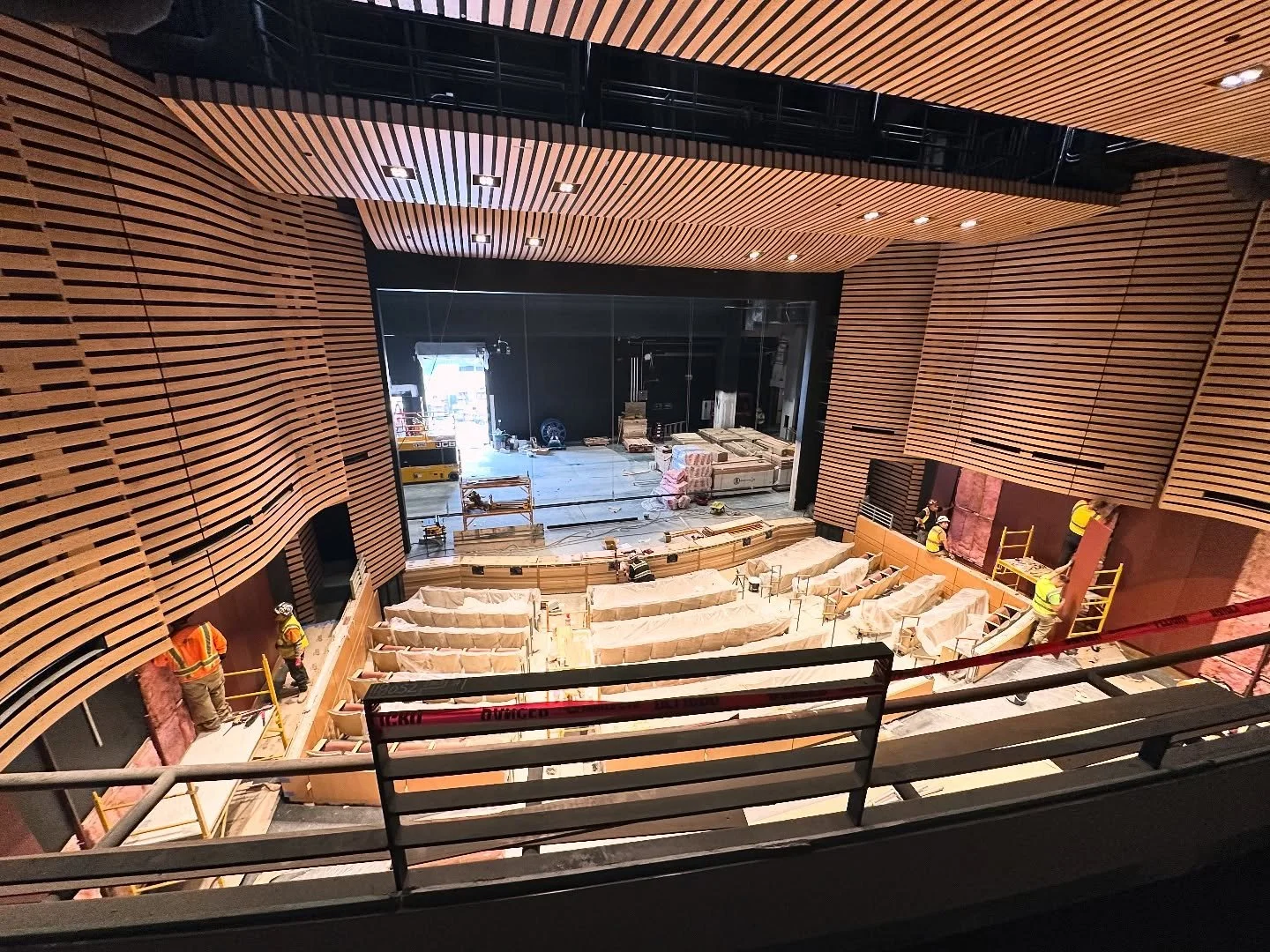 Theater progress at Long Beach City College