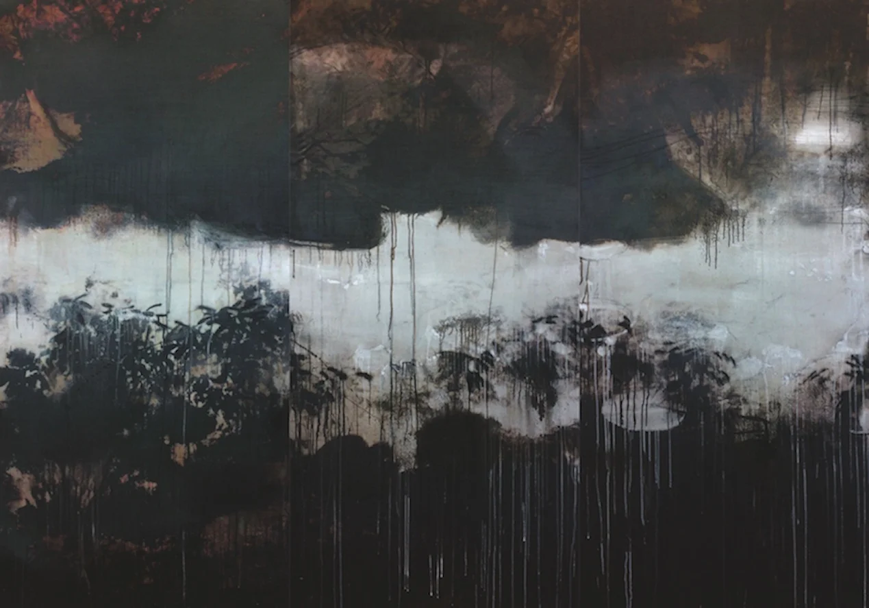 5. The Farwell 1, 2017, Mixed Media, 180x270cm, Triptych .jpg
