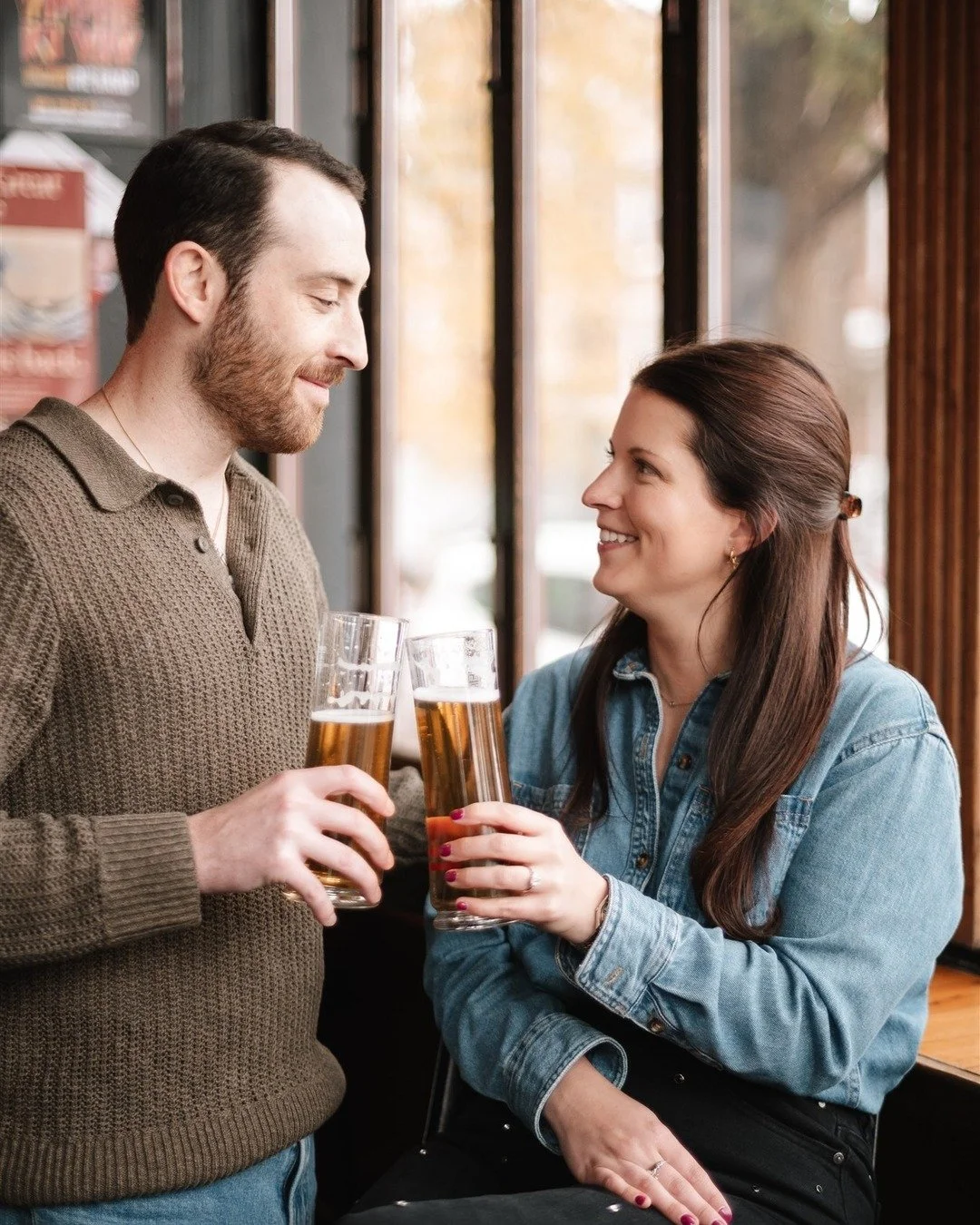 Favorite bar, meet favorite person &mdash; and today, they make it official!!

Happy Wedding Day, Taylor + Drew 🍻✨
&bull;
&bull;
&bull;
📸 @melissaferraraphoto
#olivefineweddings #chitheewed #communityovercompetition #unitythroughcommunity #olivecou